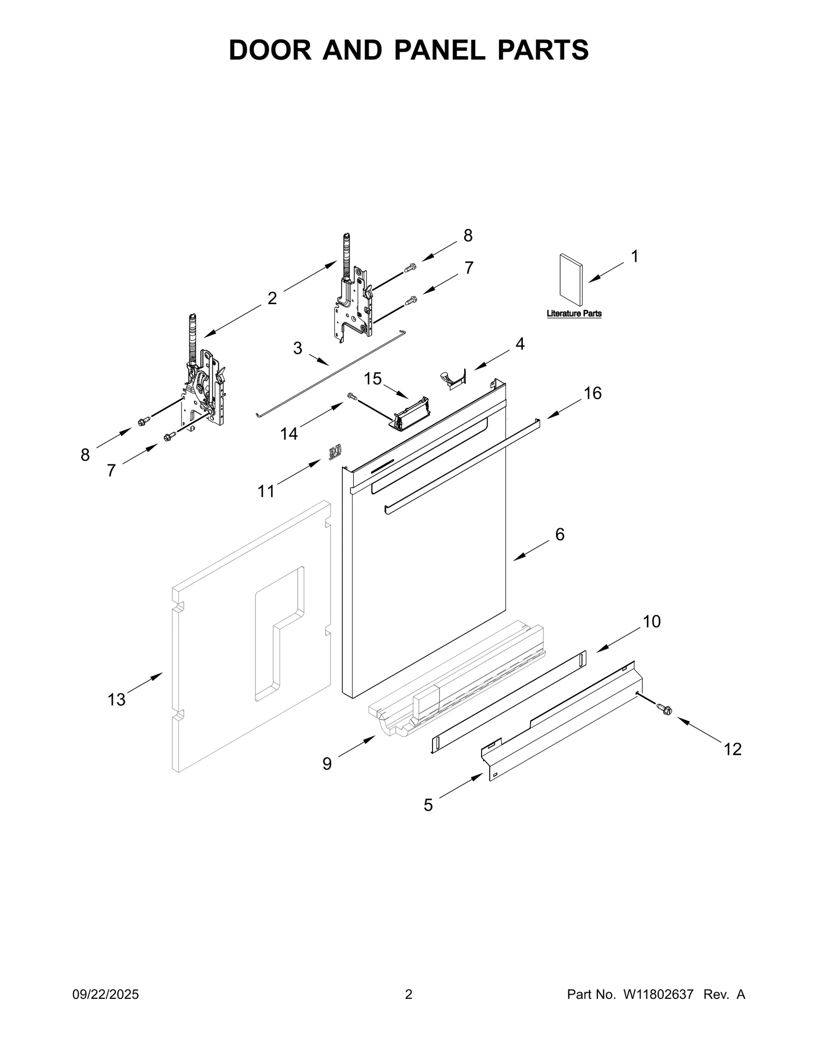 DOOR AND PANEL PARTS
