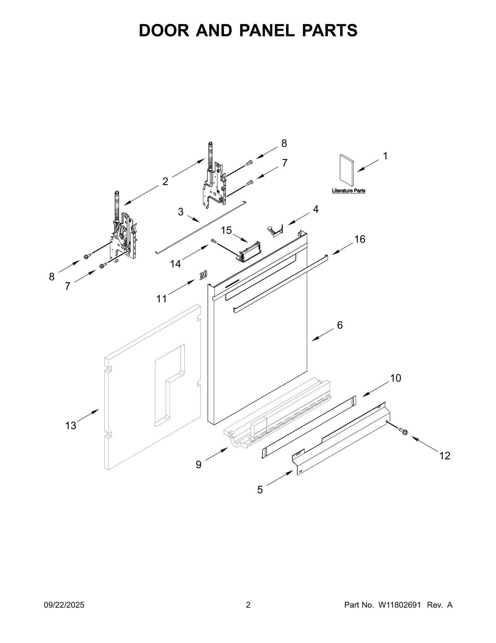 DOOR AND PANEL PARTS