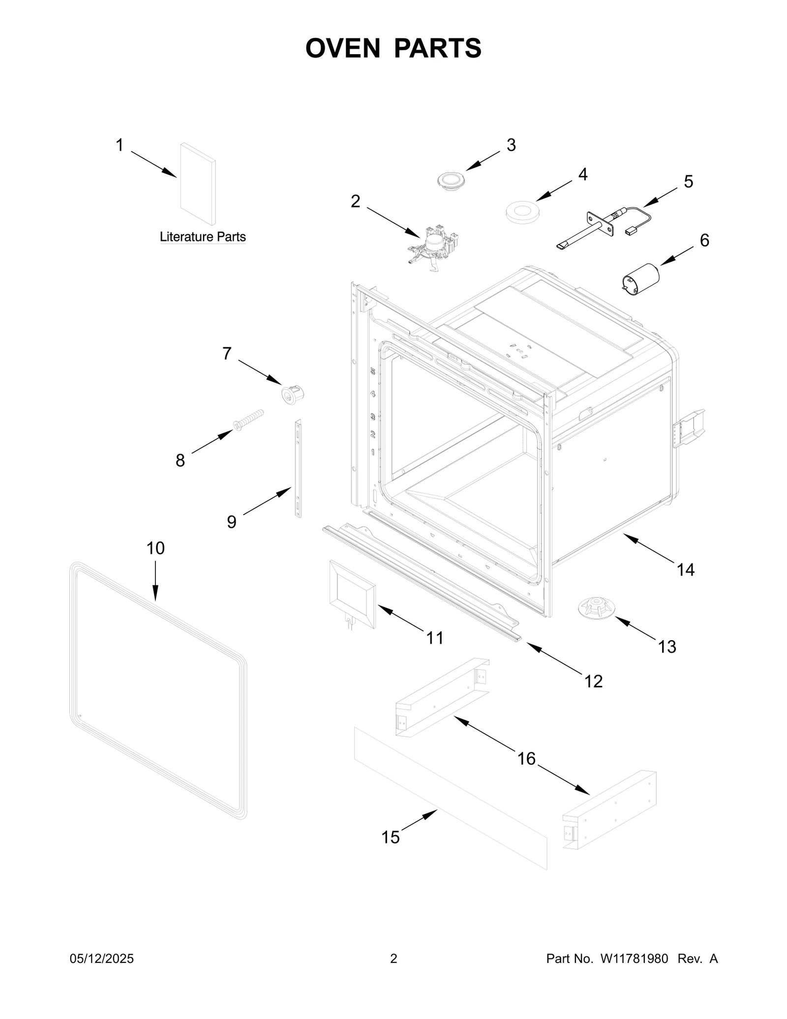 OVEN PARTS