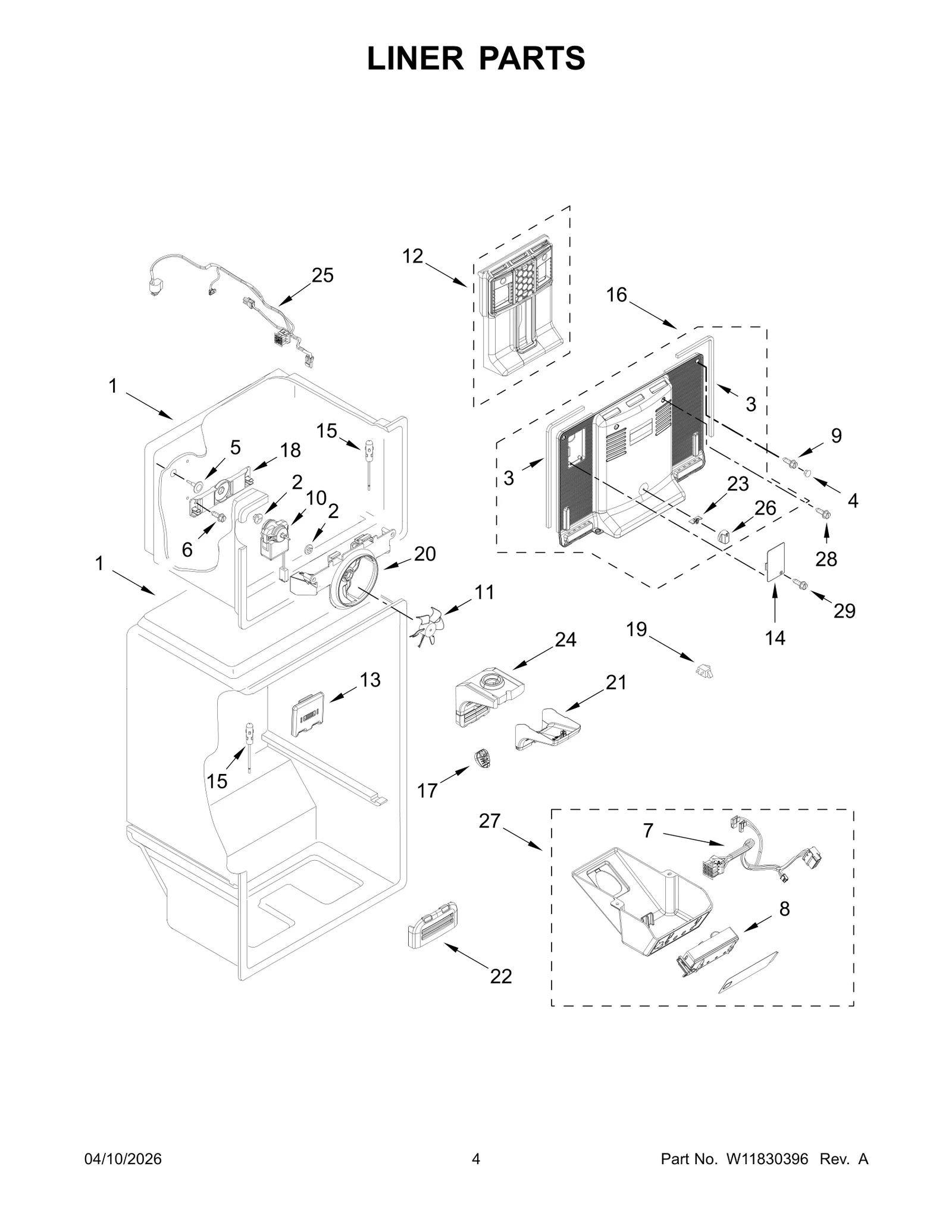 LINER PARTS