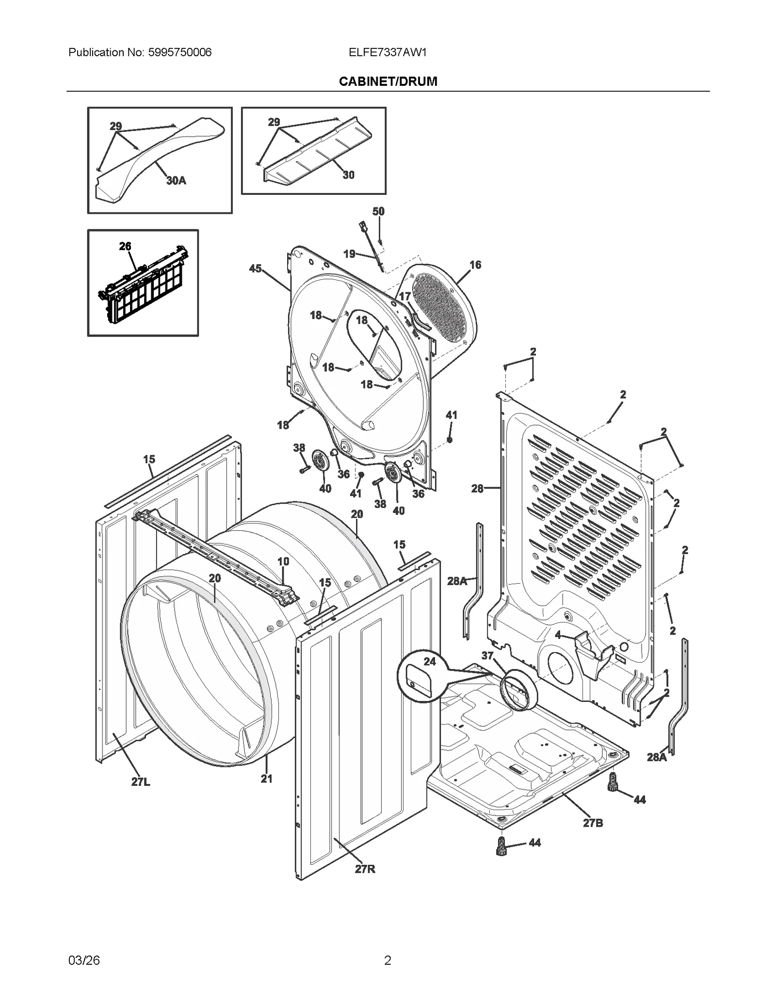 CABINET/DRUM