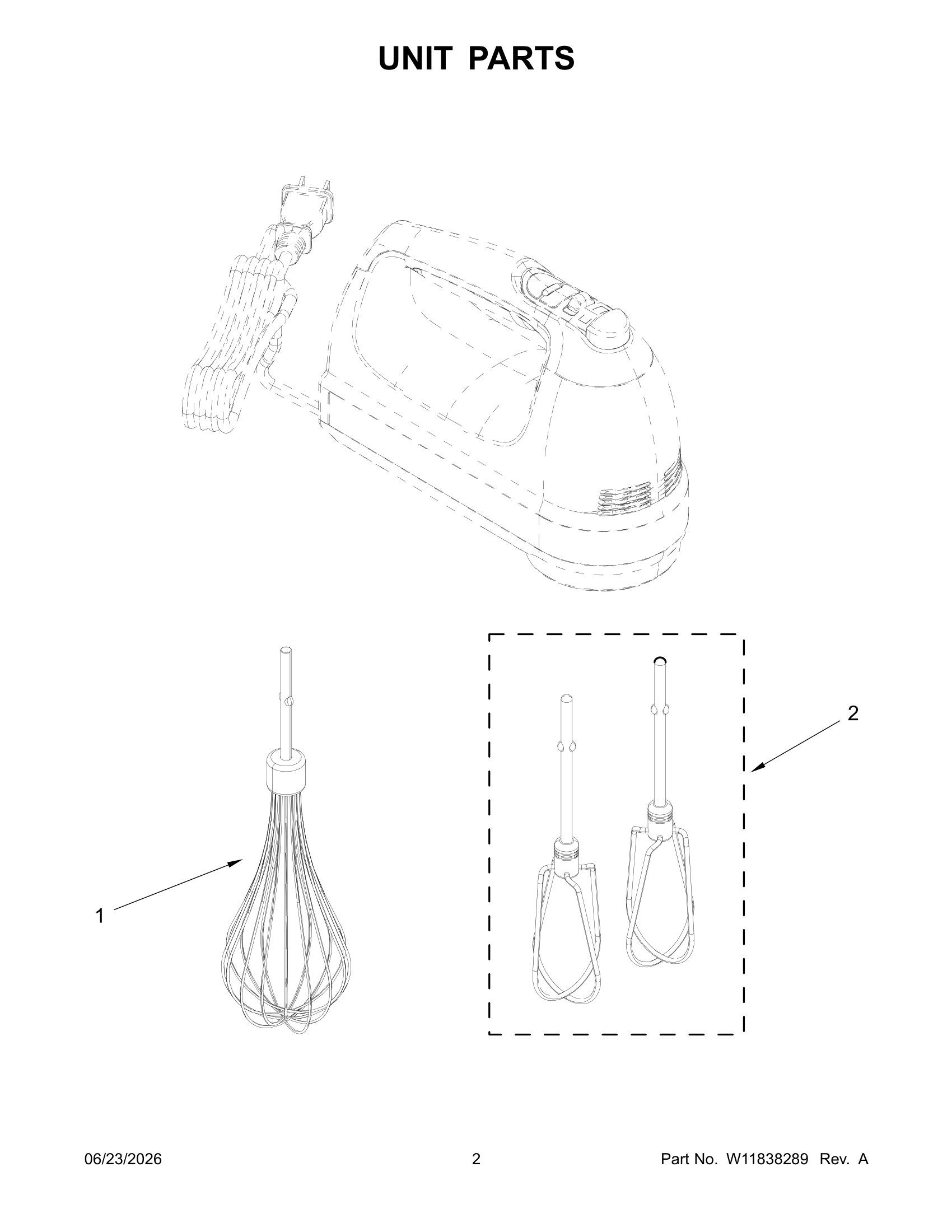UNIT PARTS