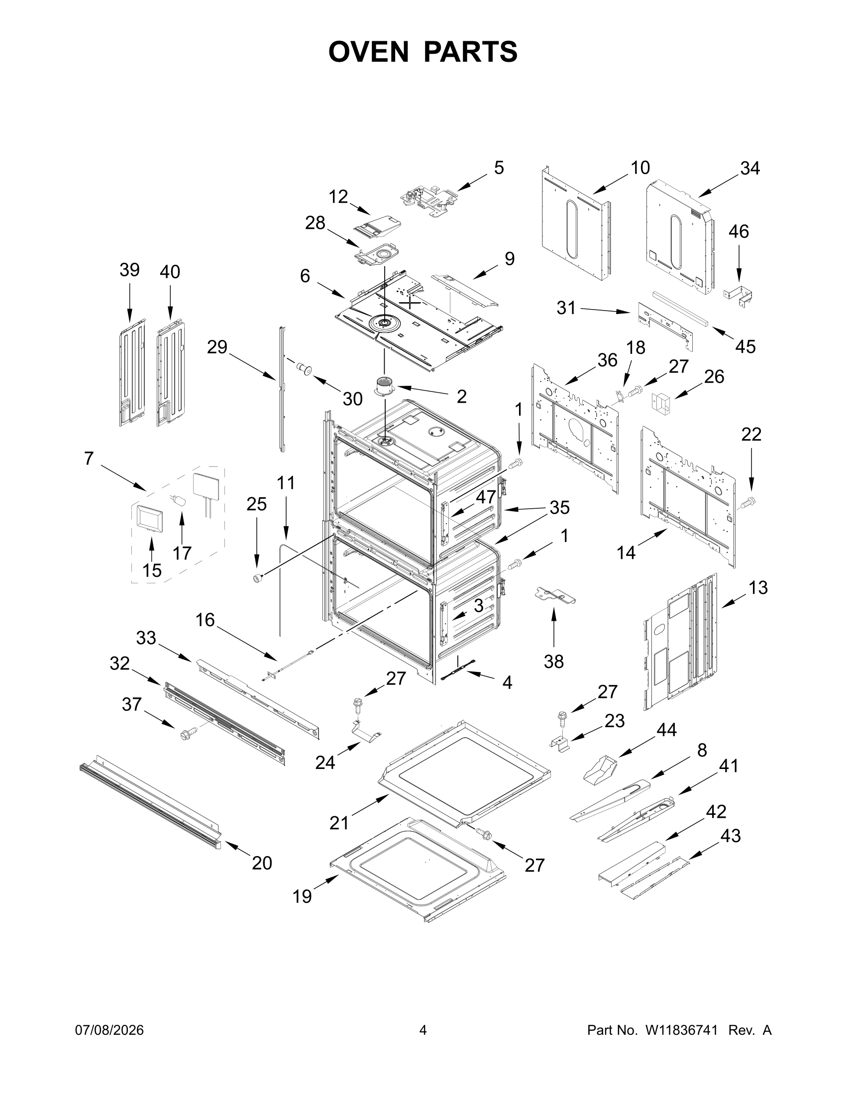 OVEN PARTS