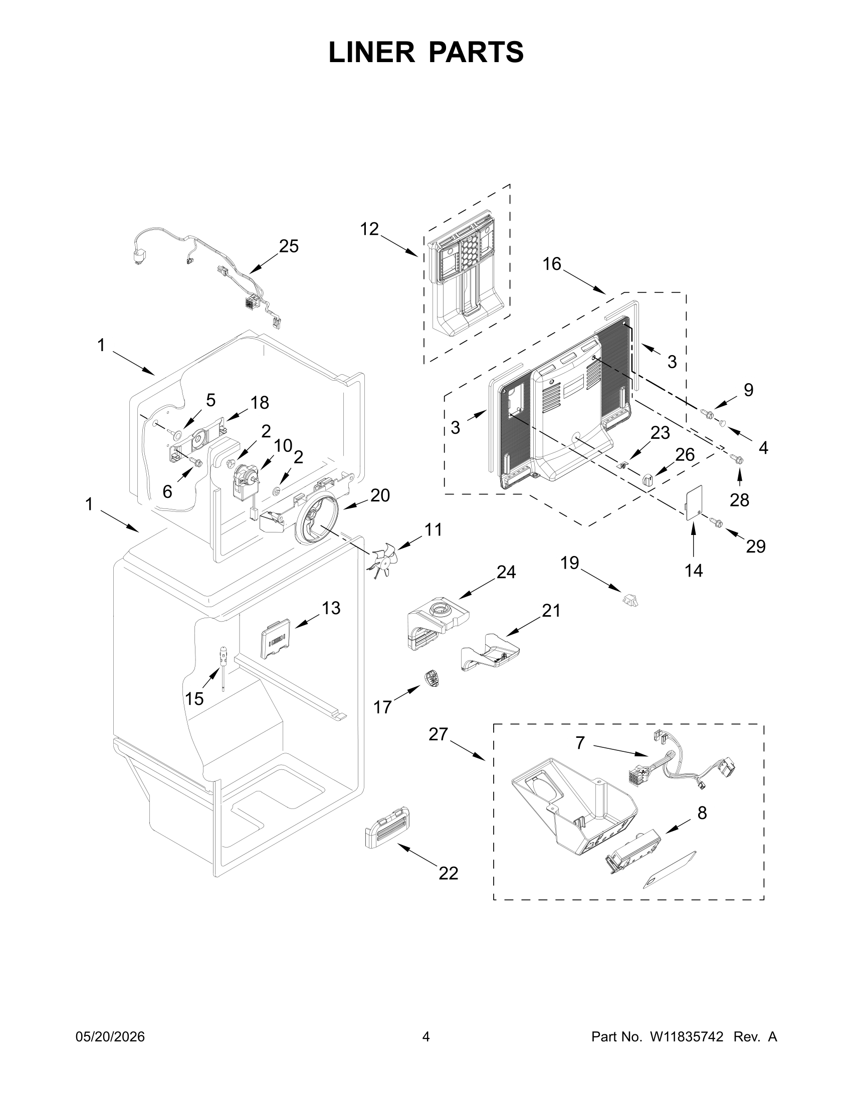 LINER PARTS