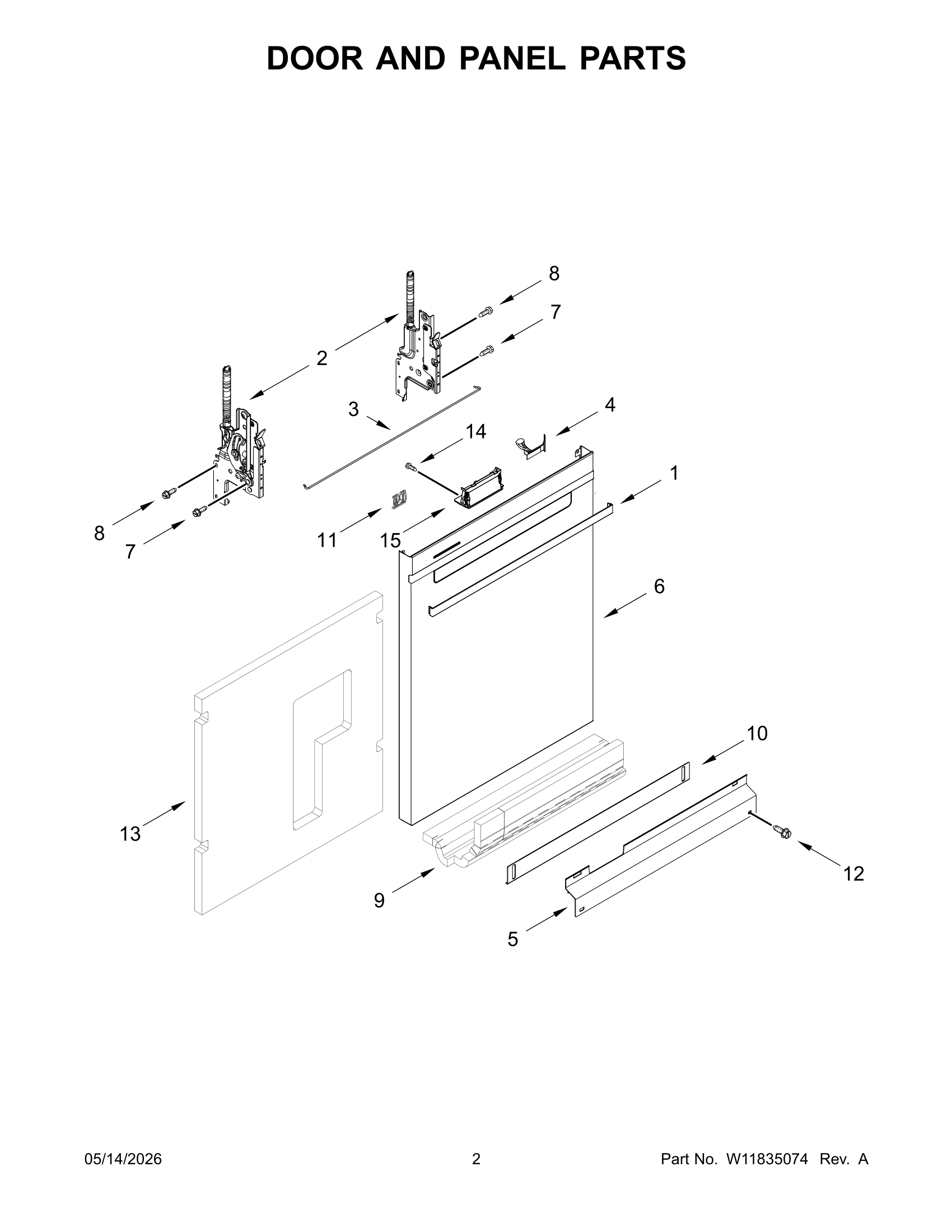 DOOR AND PANEL PARTS