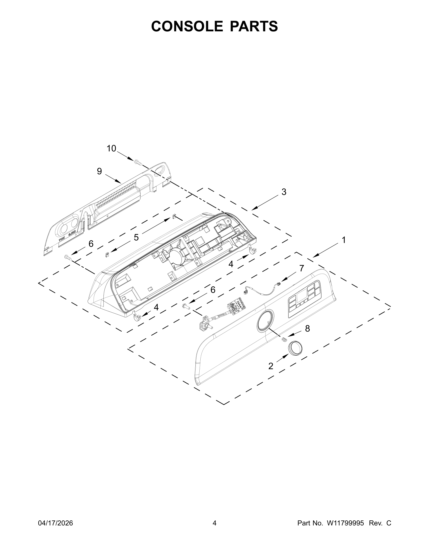 CONSOLE PARTS