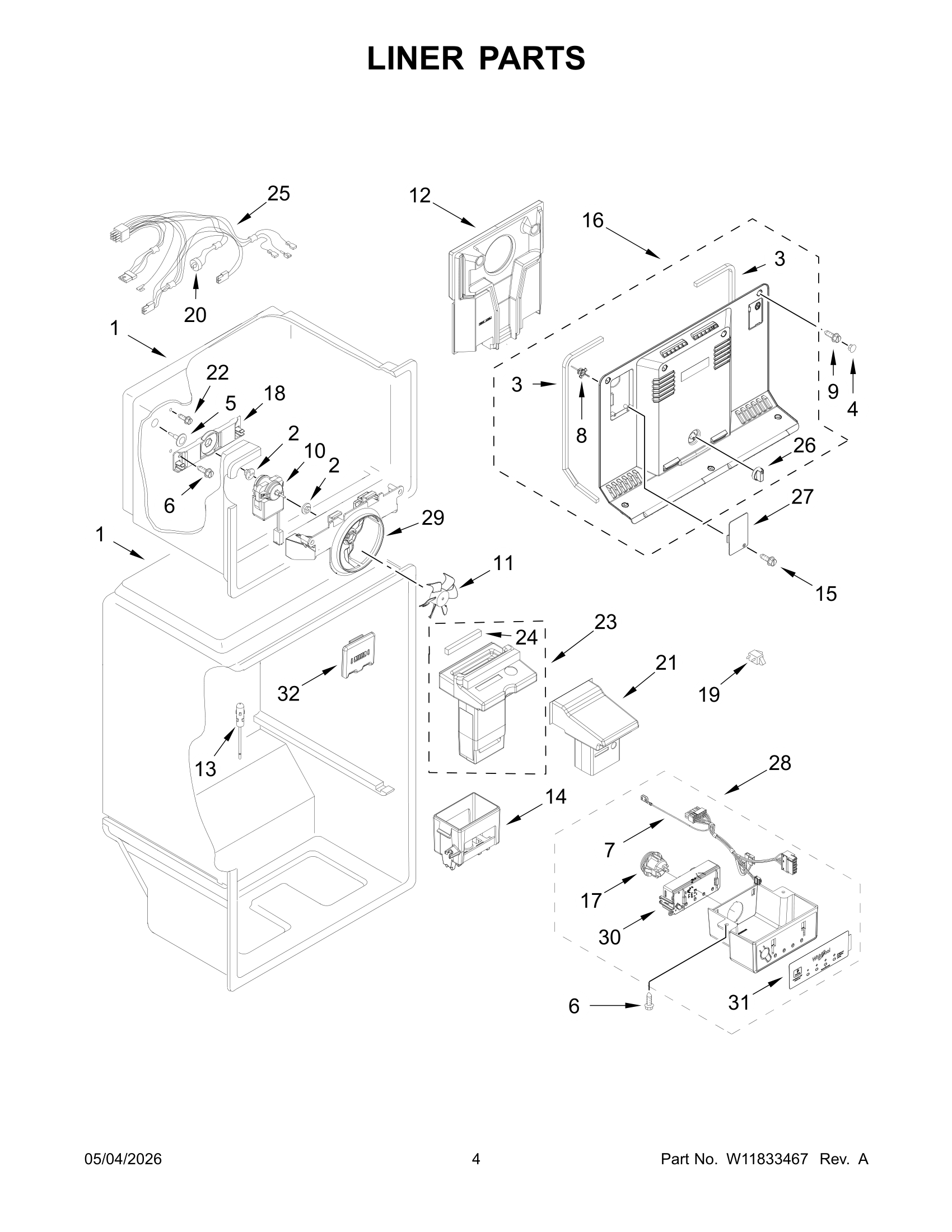 LINER PARTS