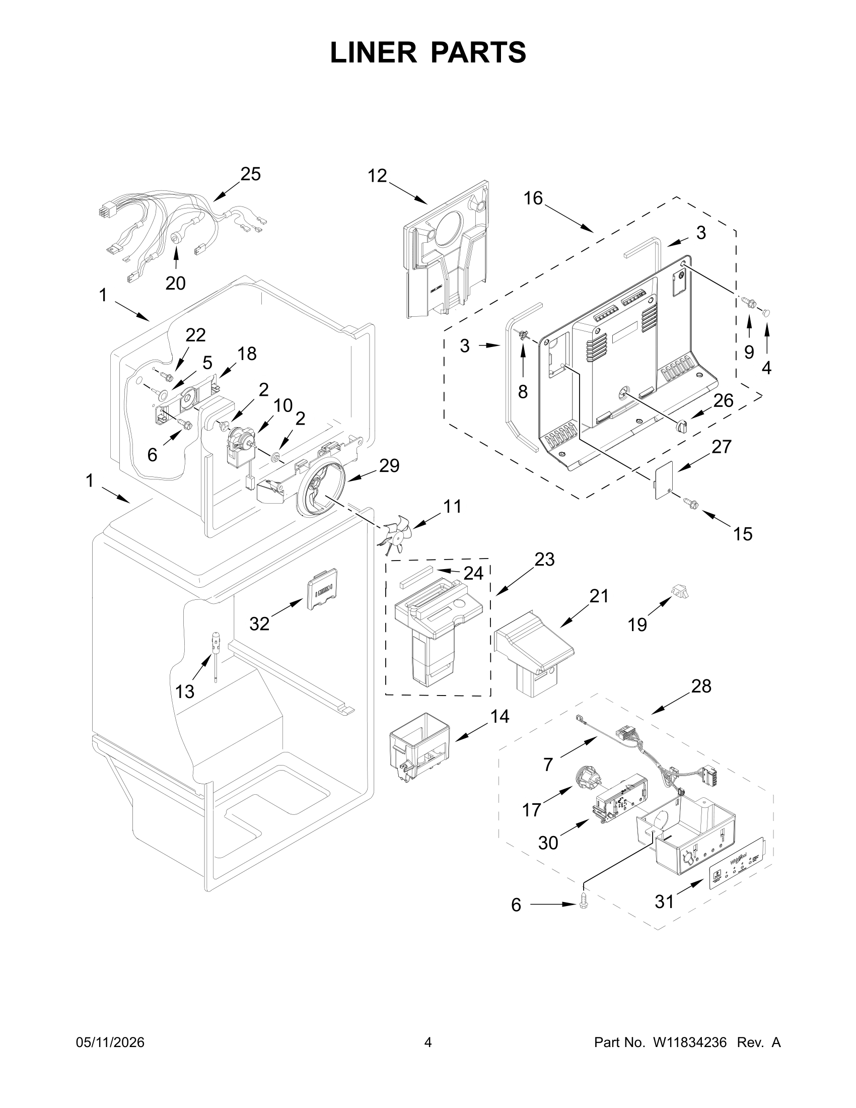 LINER PARTS