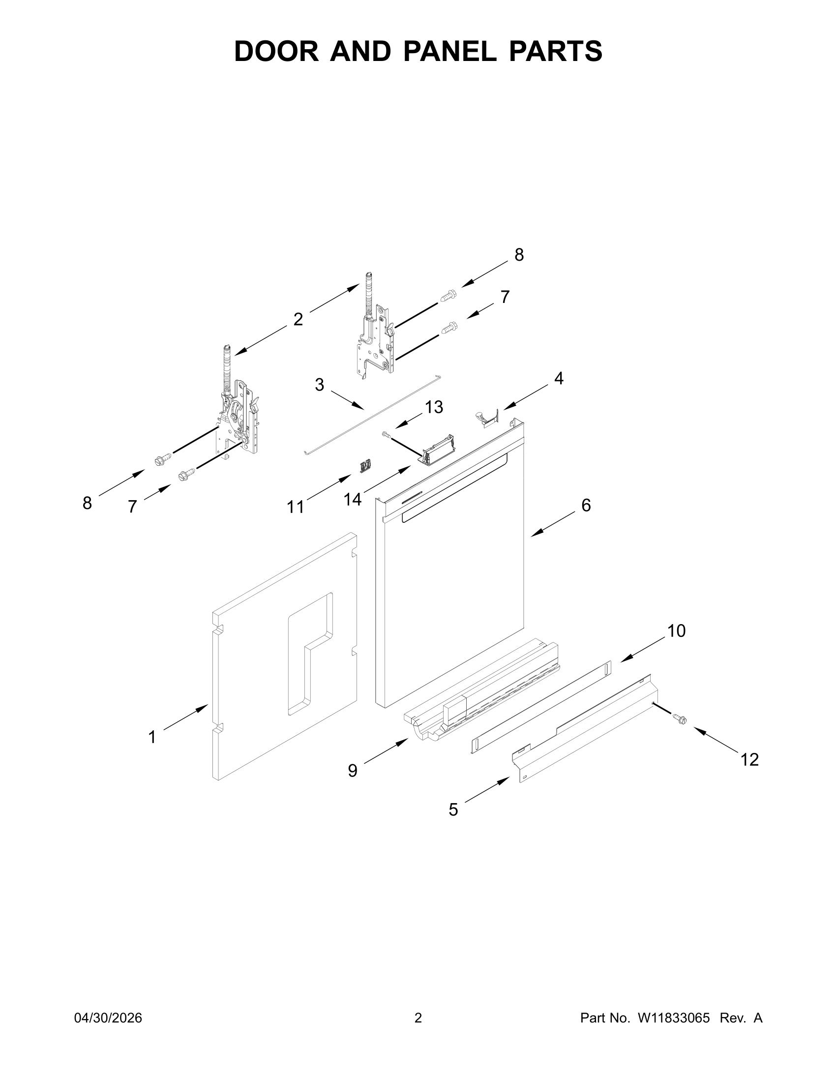 DOOR AND PANEL PARTS