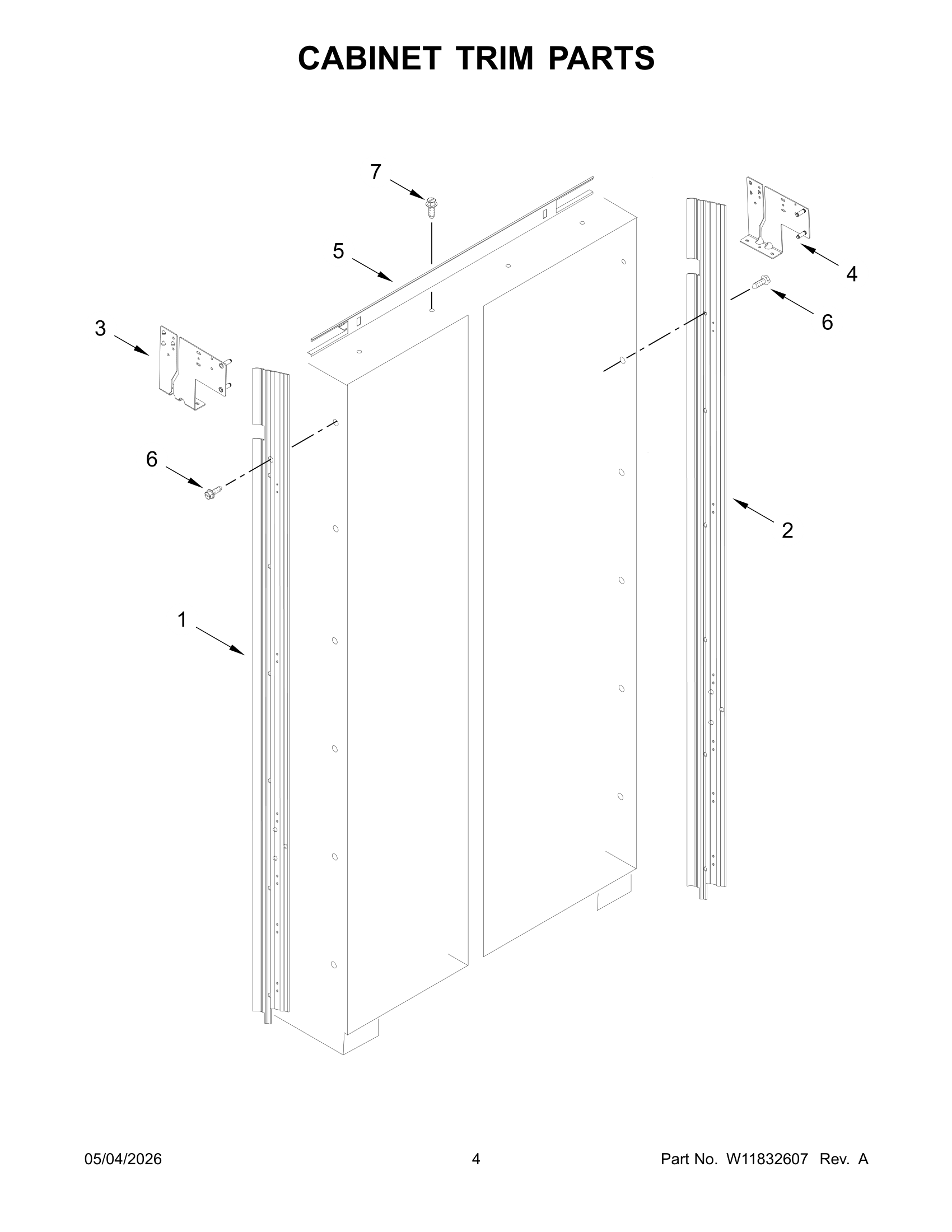 CABINET TRIM PARTS