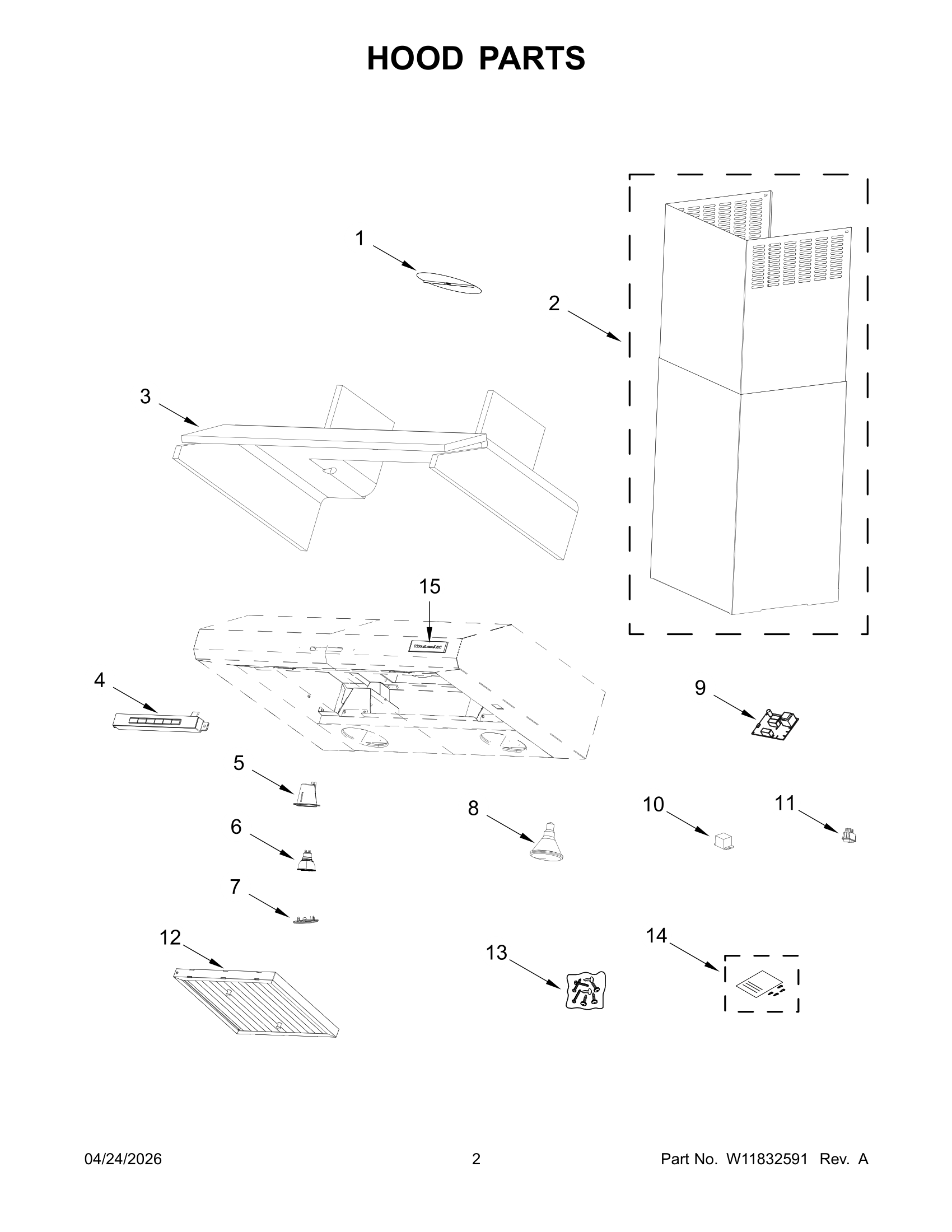 HOOD PARTS