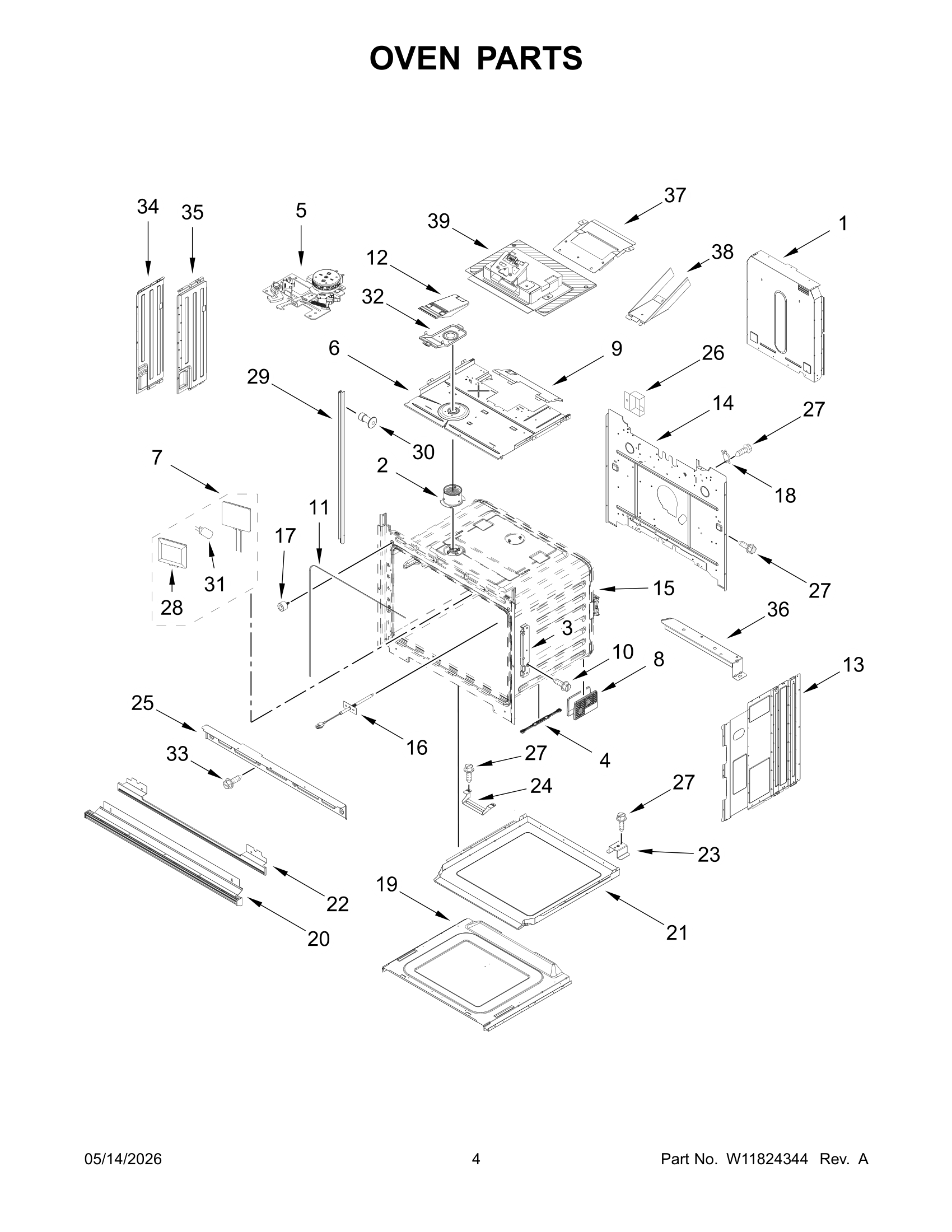 OVEN PARTS