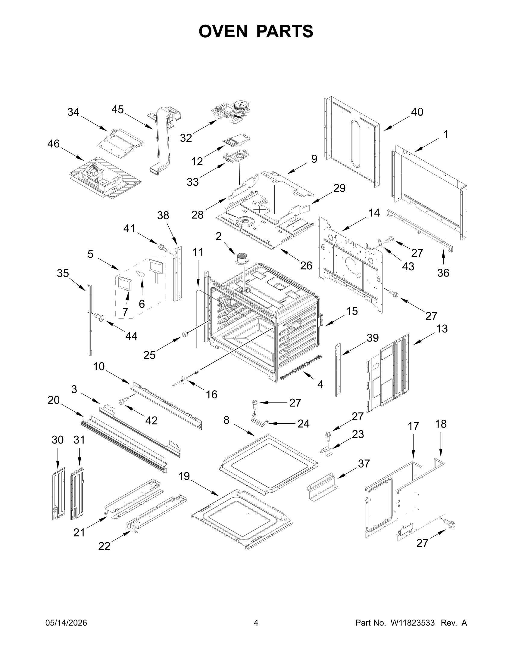 OVEN PARTS