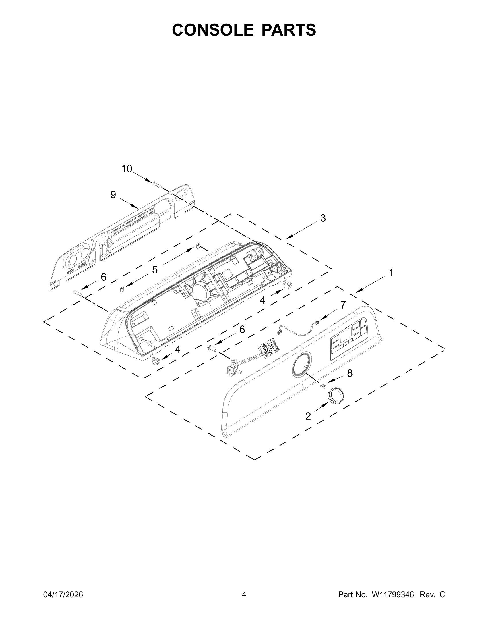 CONSOLE PARTS