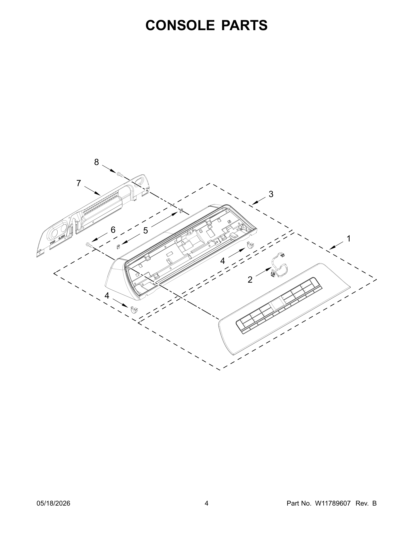 CONSOLE PARTS
