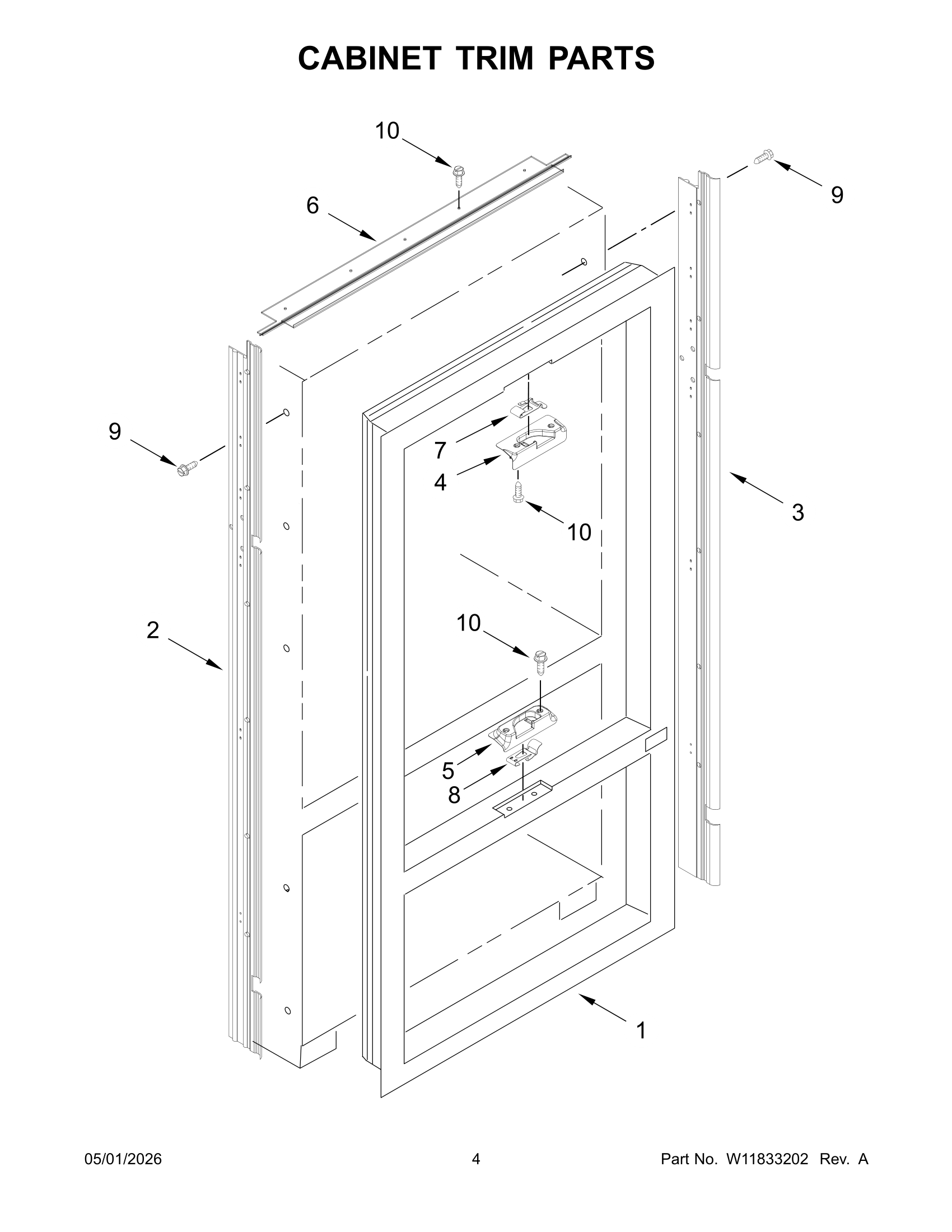 CABINET TRIM PARTS
