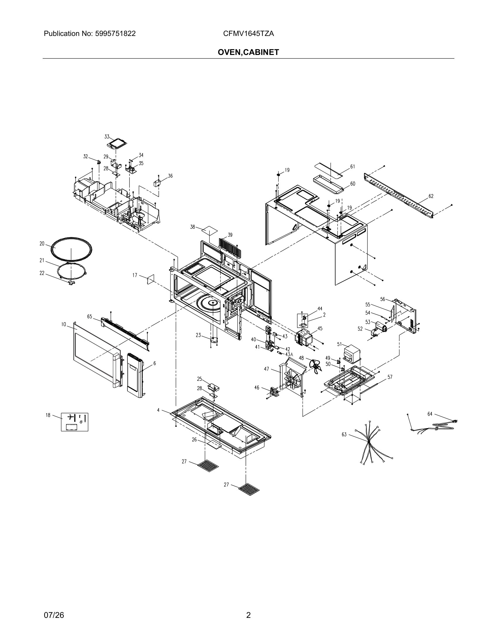 02 - OVEN,CABINET