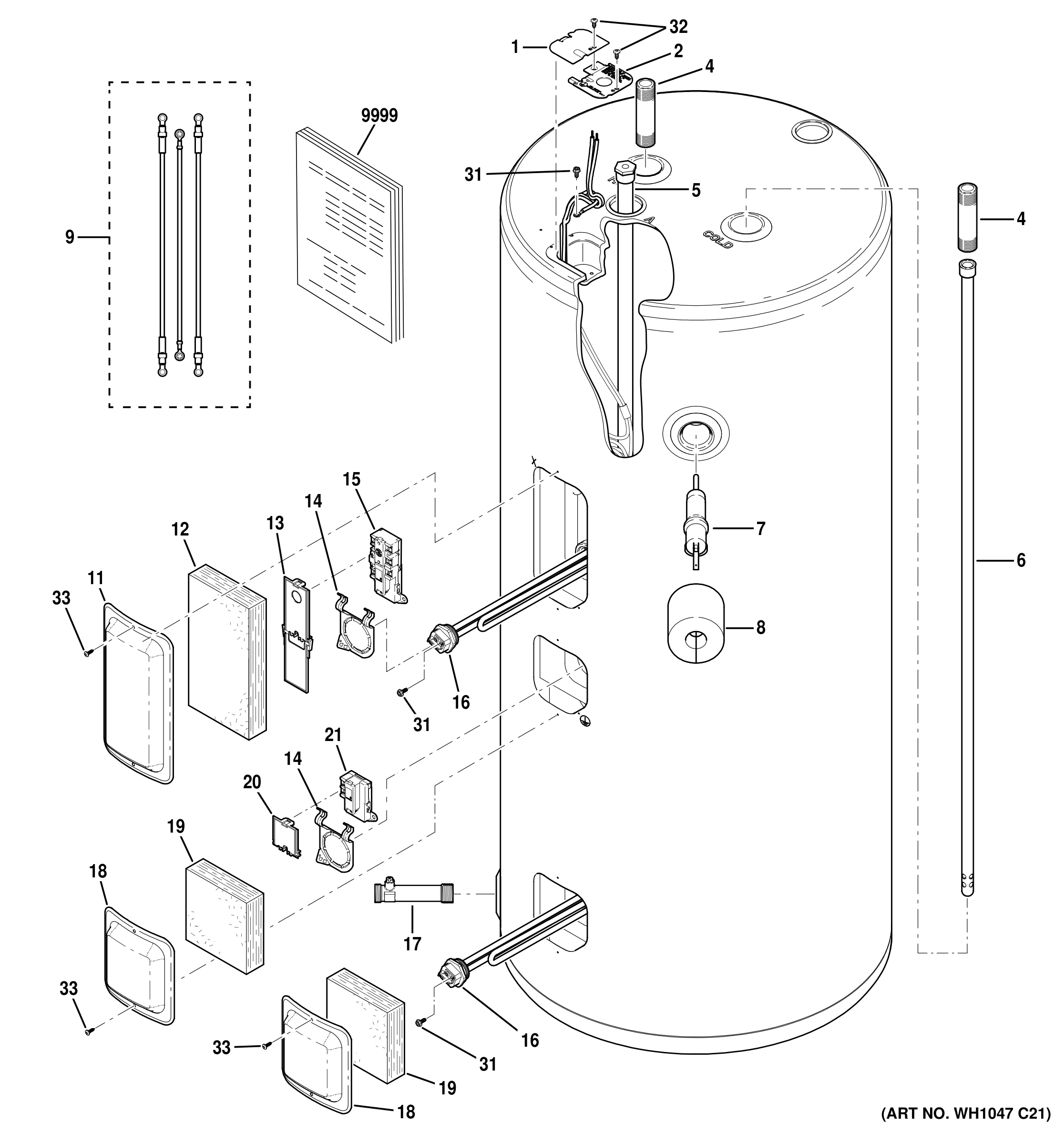 WATER HEATER ASSEMBLY