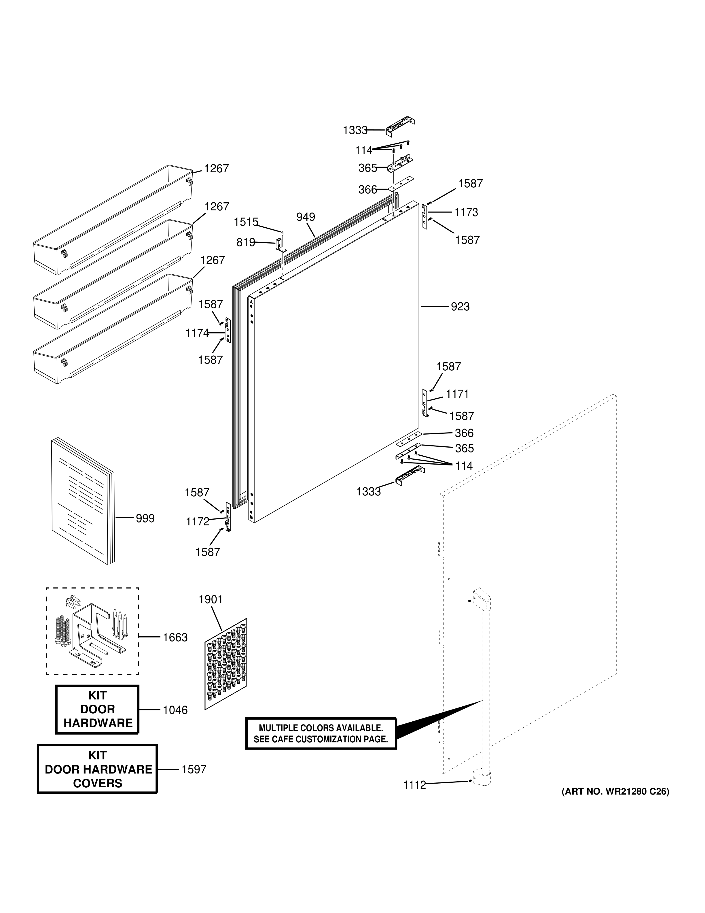 REFRIGERATOR DOOR