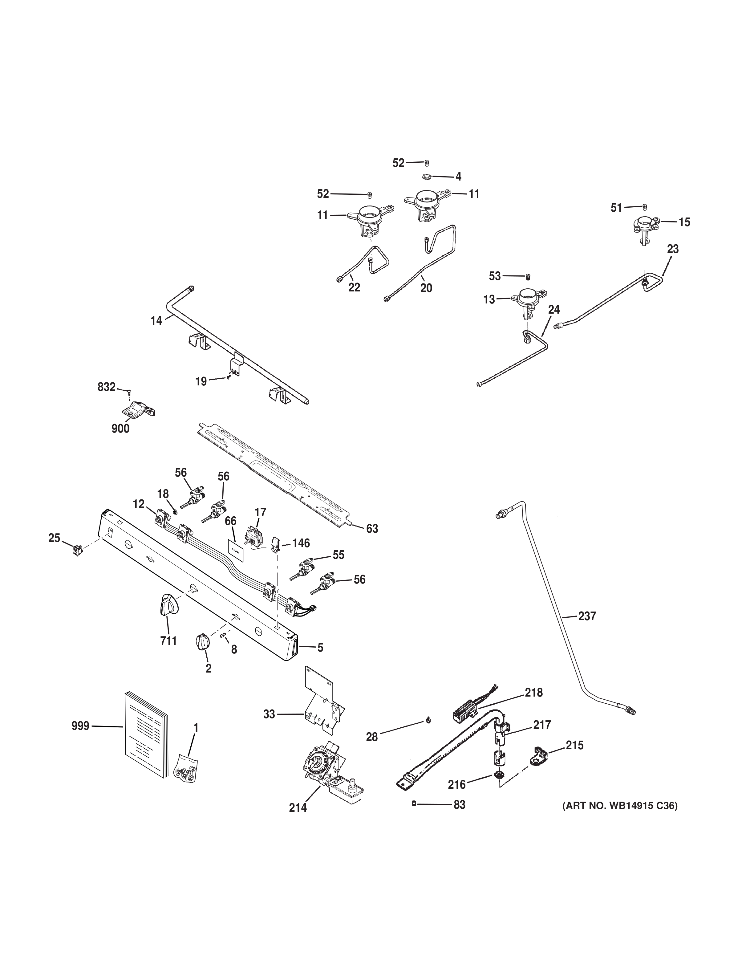 GAS & BURNER PARTS