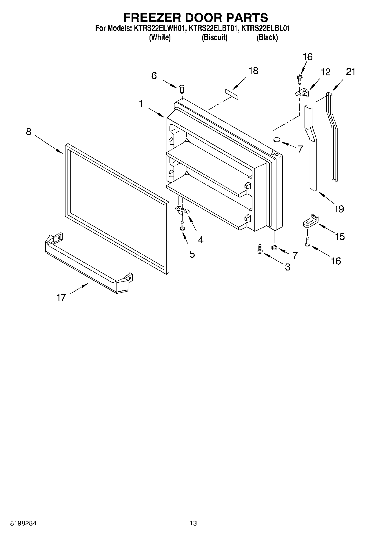 07 - FREEZER DOOR