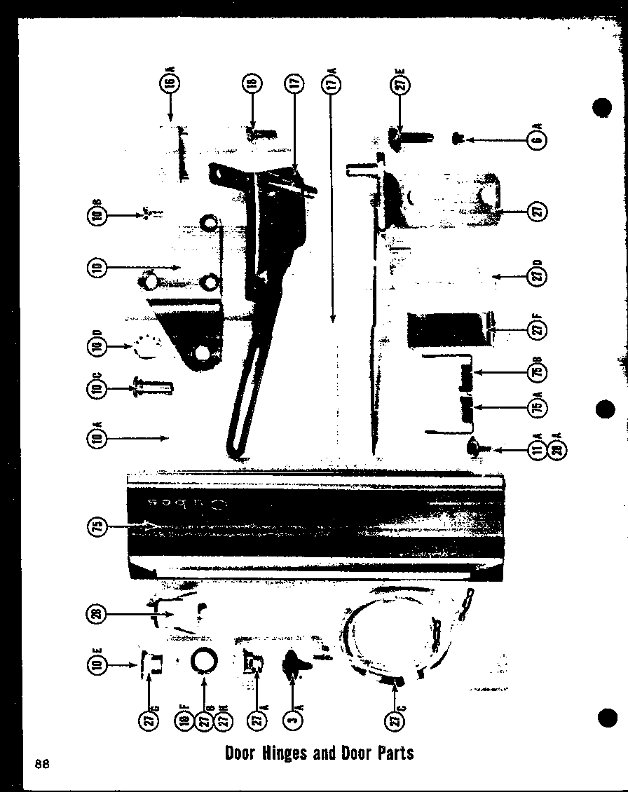03 - DOOR HINGES AND DOOR PARTS