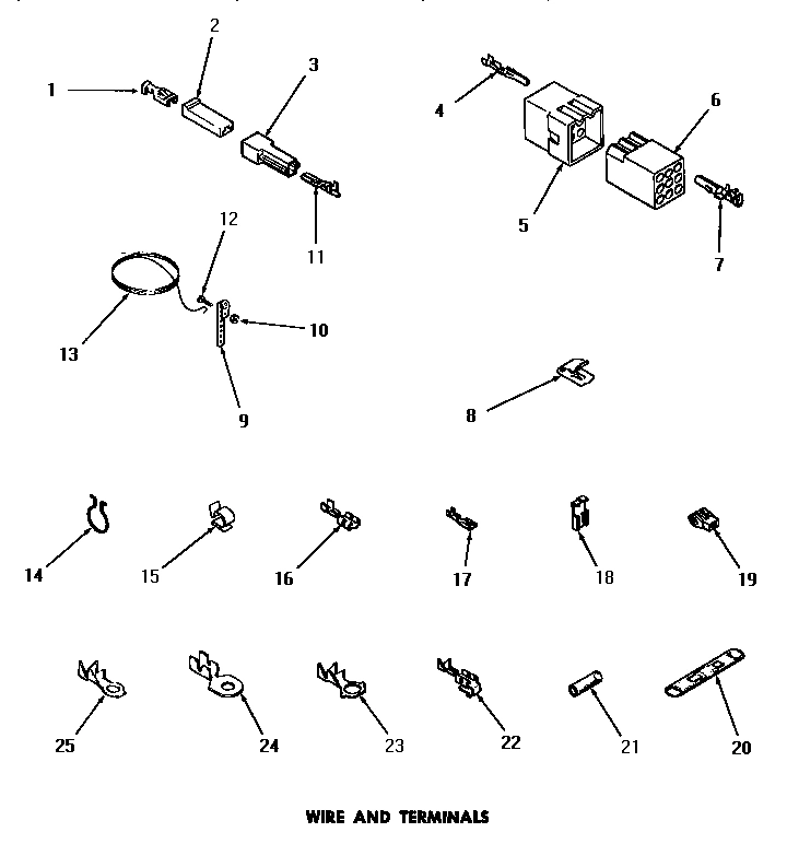25 - WIRE & TERMINALS