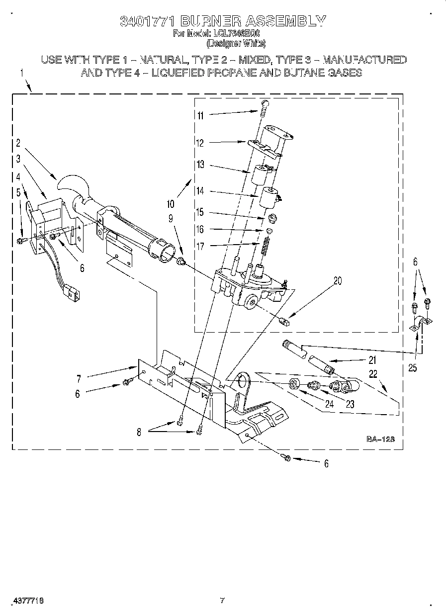 04 - 3401771 BURNER