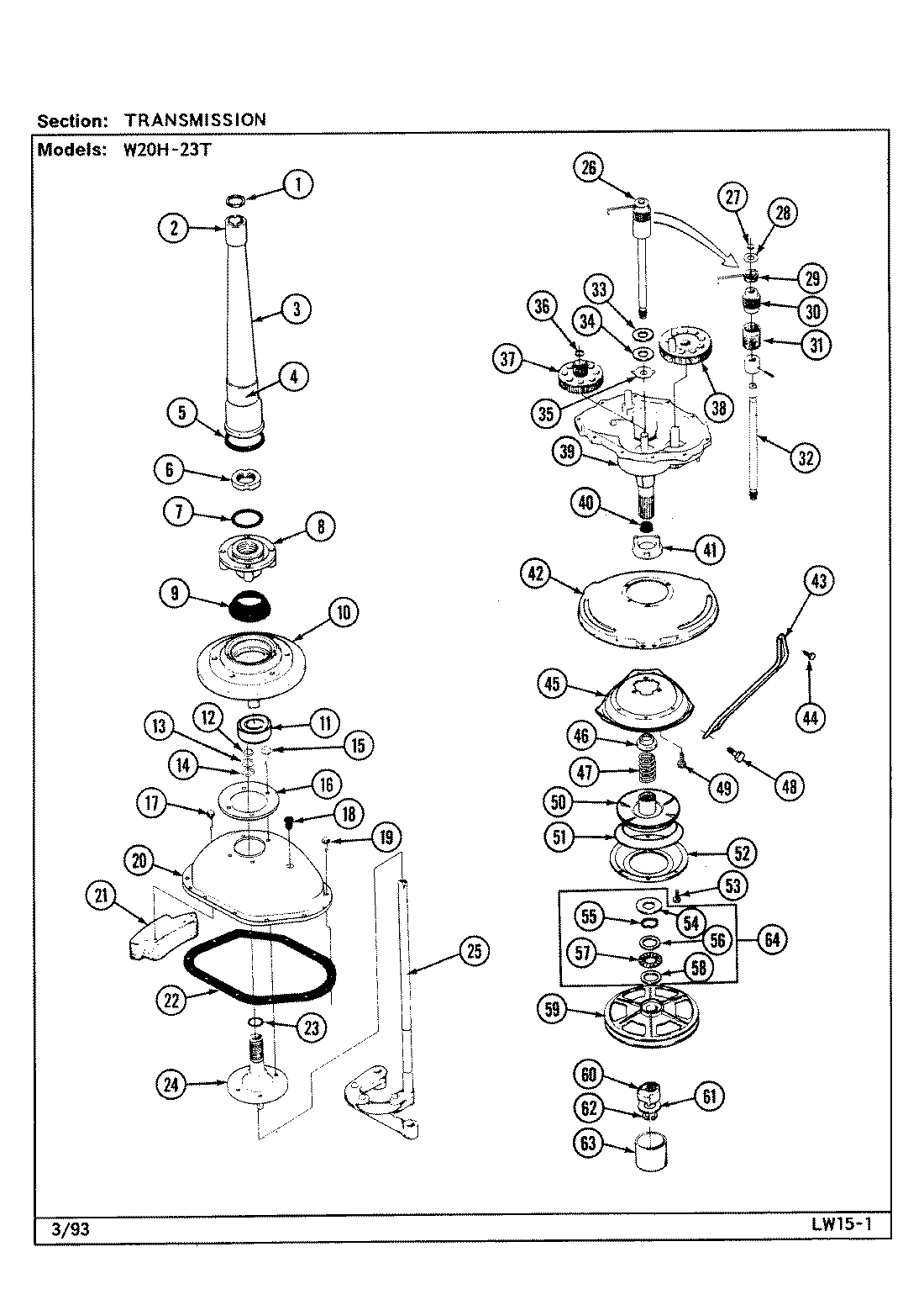 09 - TRANSMISSION (W20H23T)