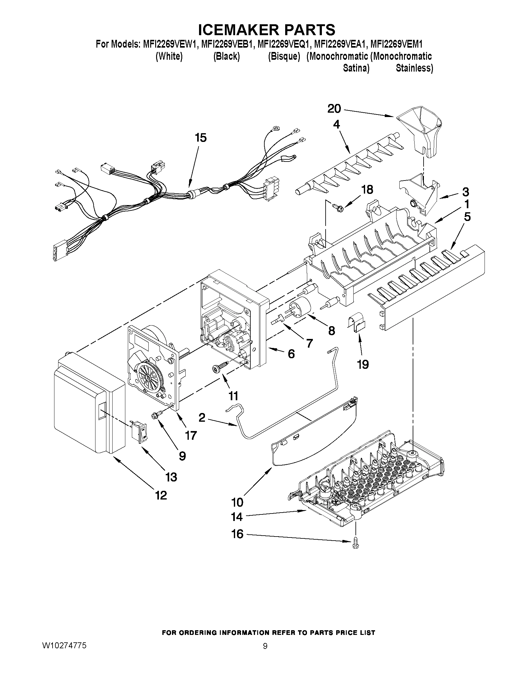 05 - ICEMAKER PARTS