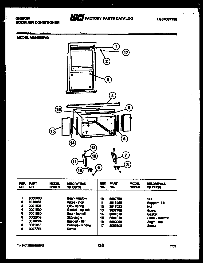 06 - CABINET AND INSTALLATION PARTS