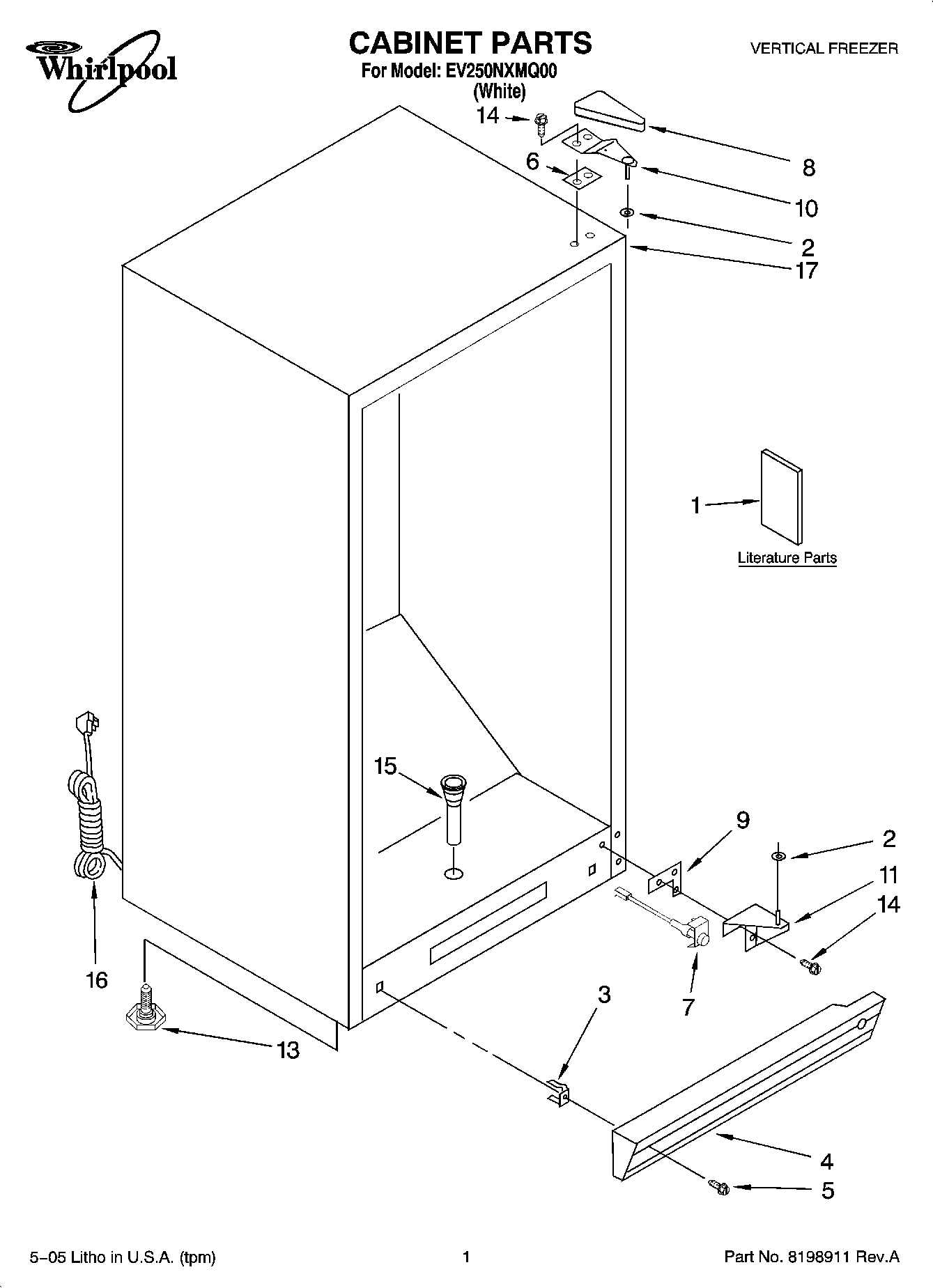 01 - CABINET PARTS