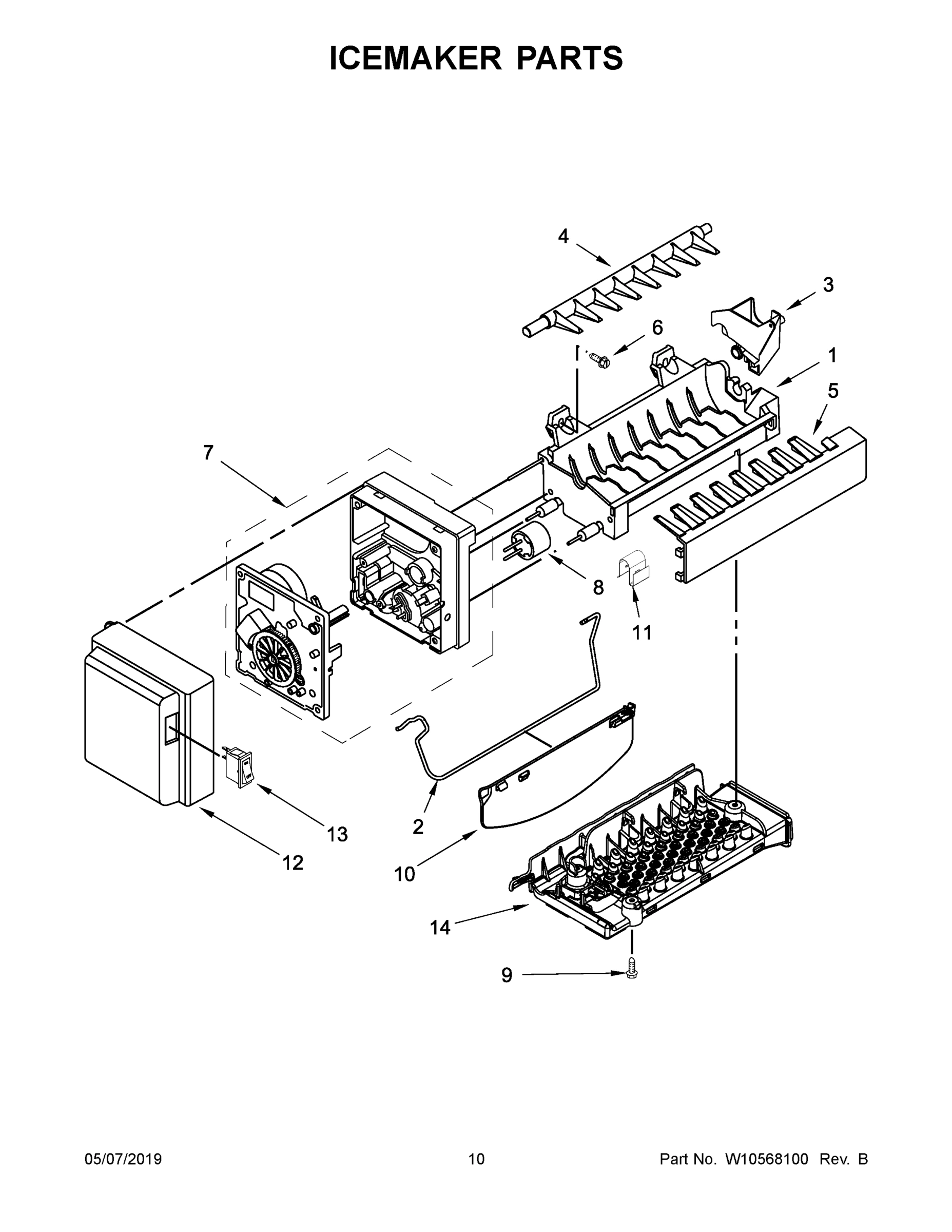 06 - ICEMAKER PARTS