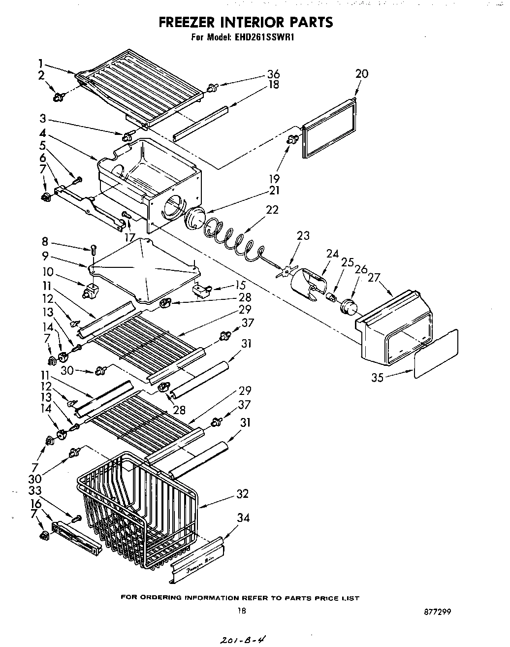 12 - FREEZER INTERIOR