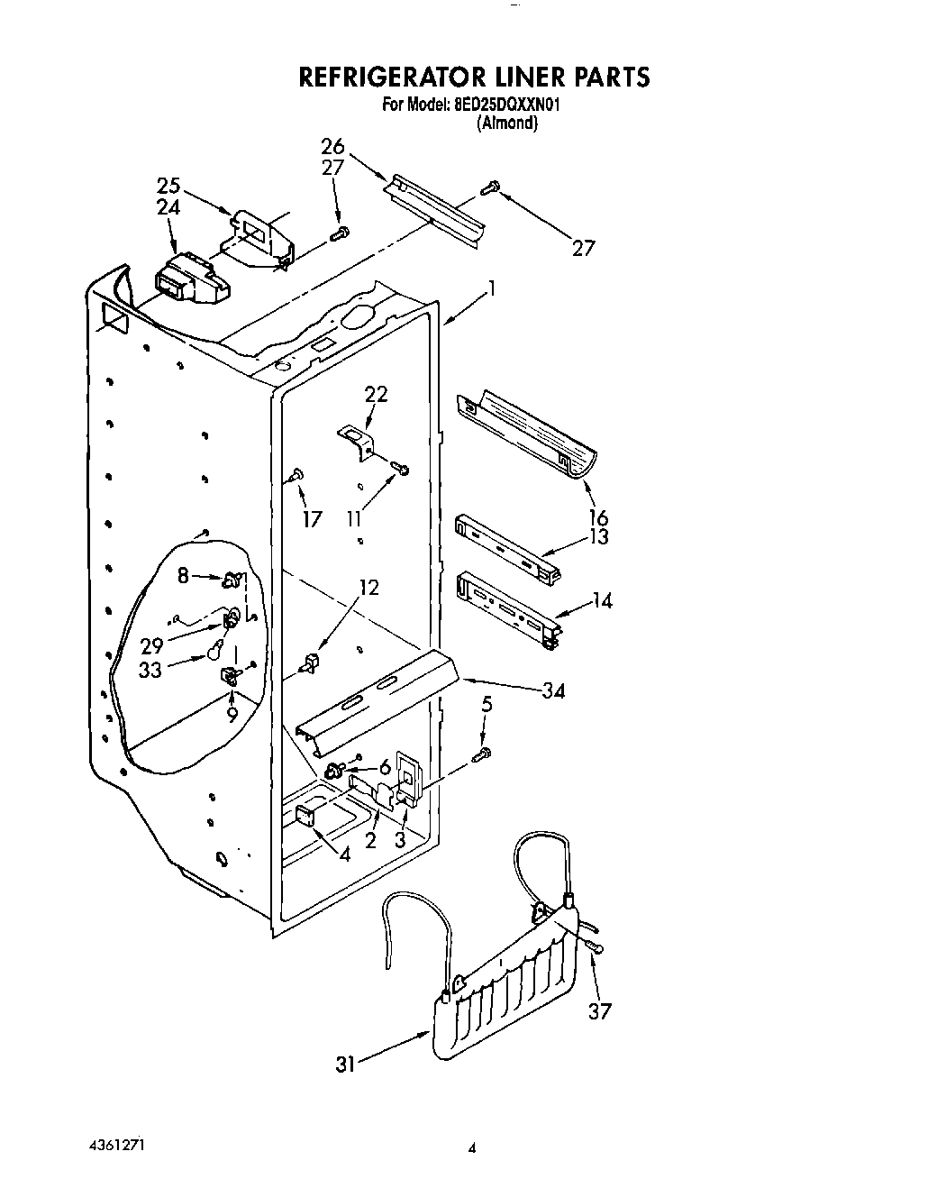 03 - REFRIGERATOR LINER