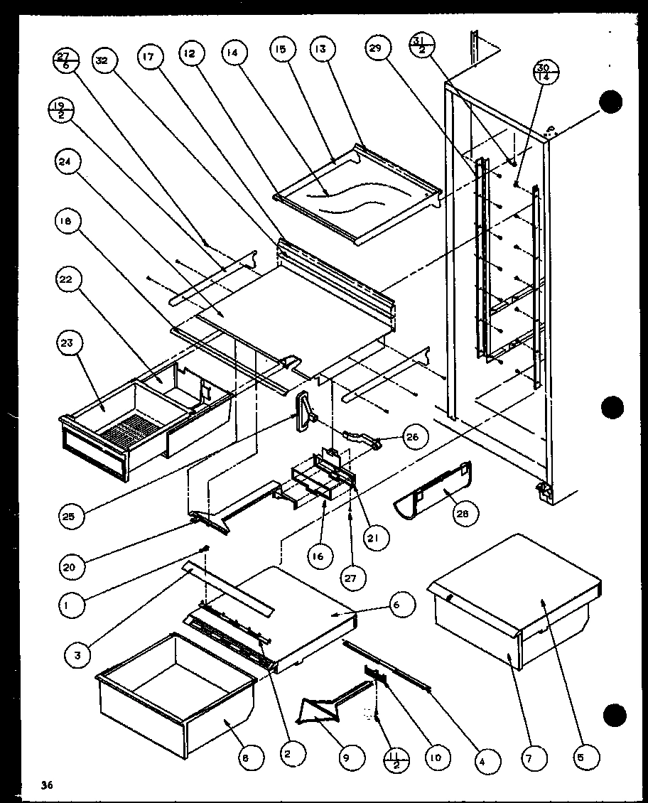 10 - REF SHELVING AND DRAWERS
