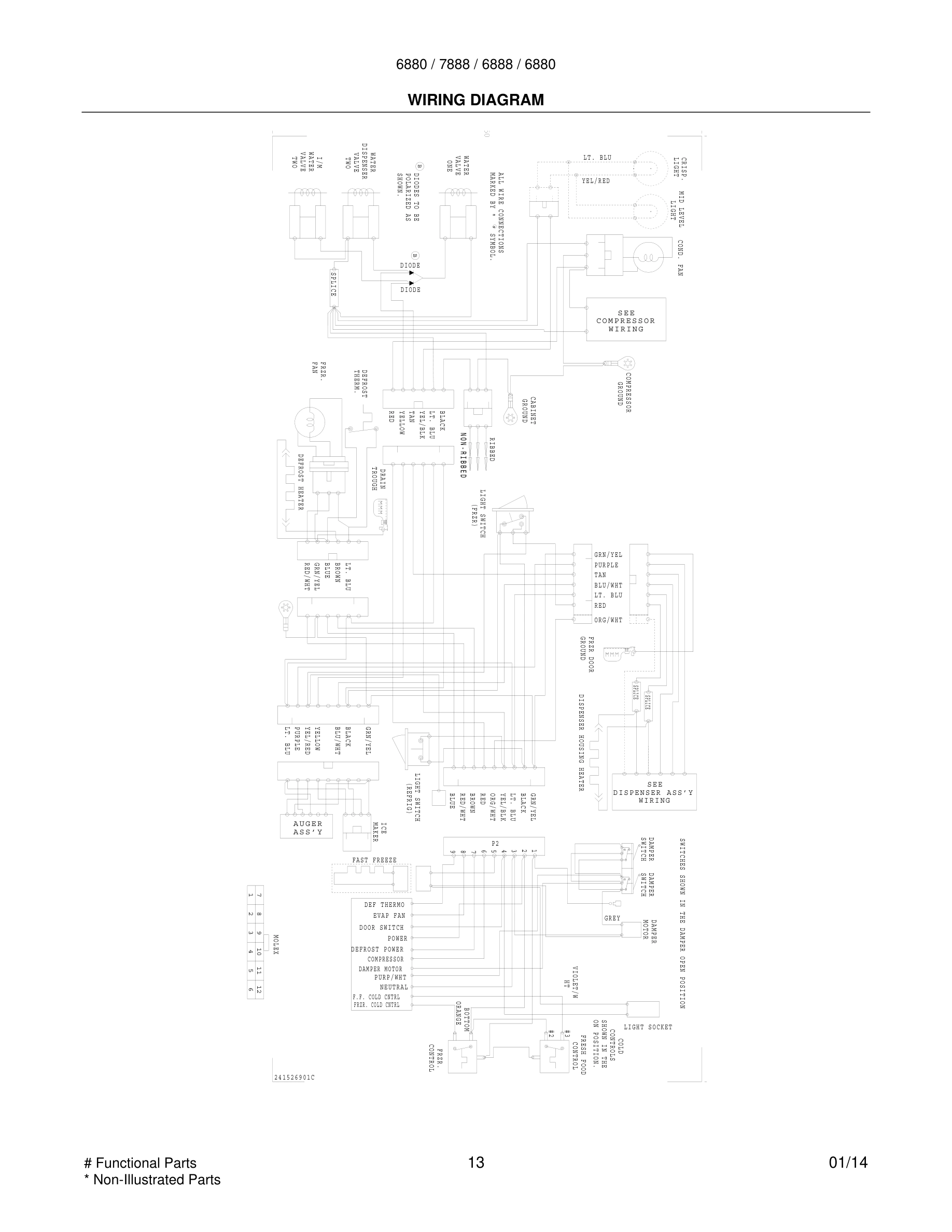 13 - WIRING DIAGRAM