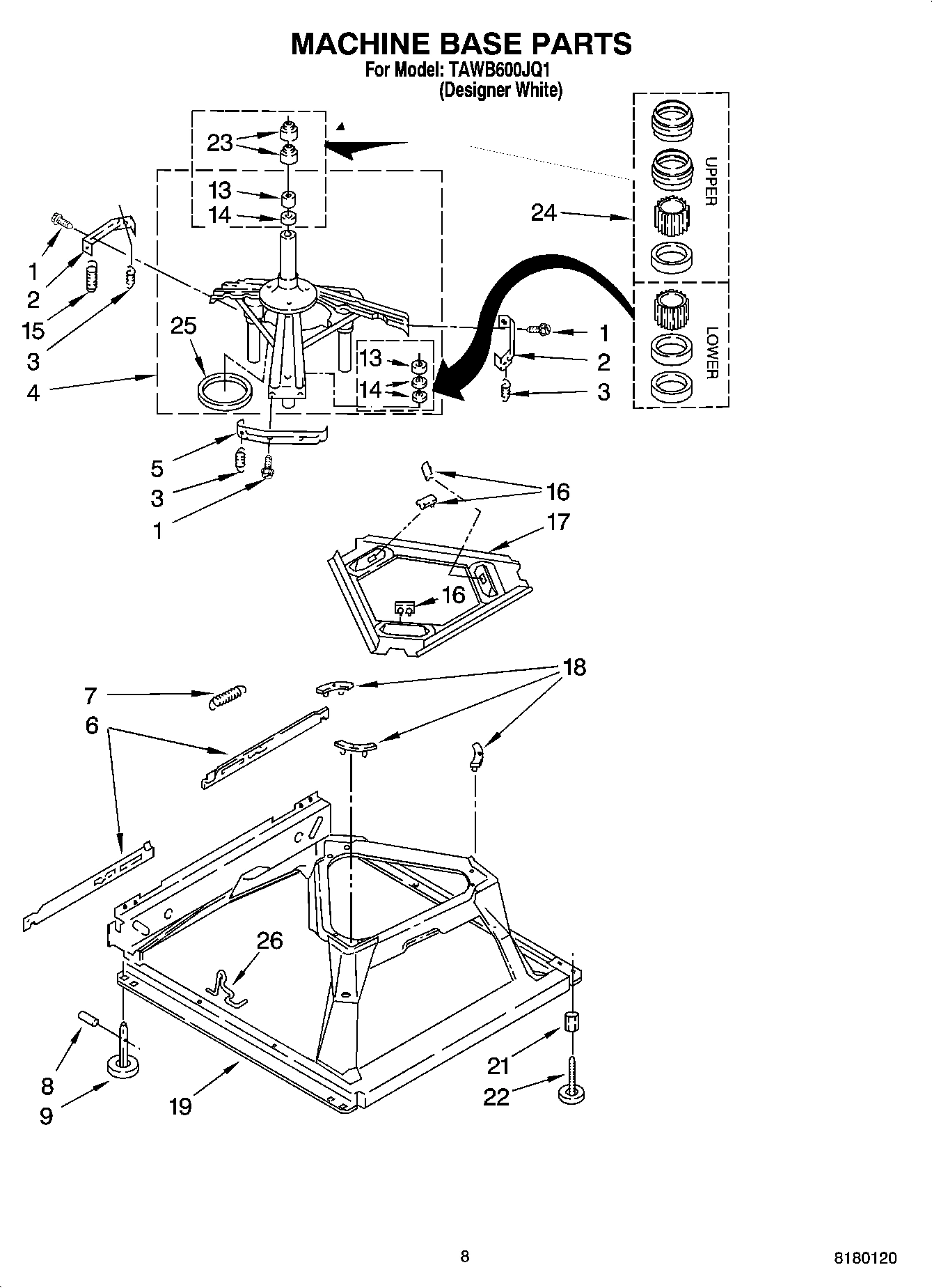 05 - MACHINE BASE PARTS