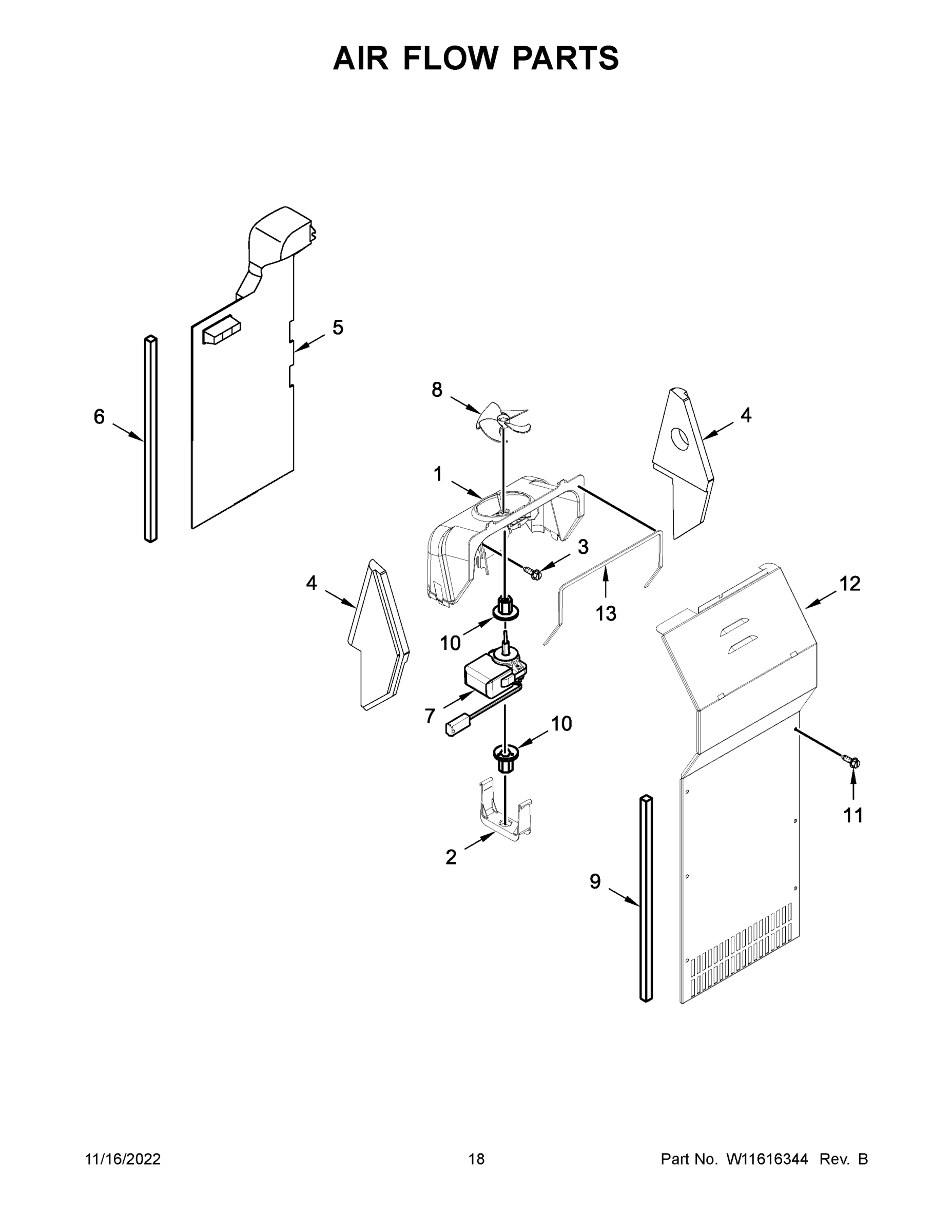 10 - AIR FLOW PARTS