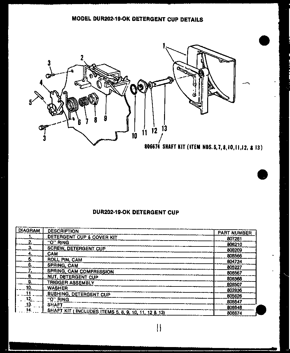 02 - DETERGENT CUP DETAILS