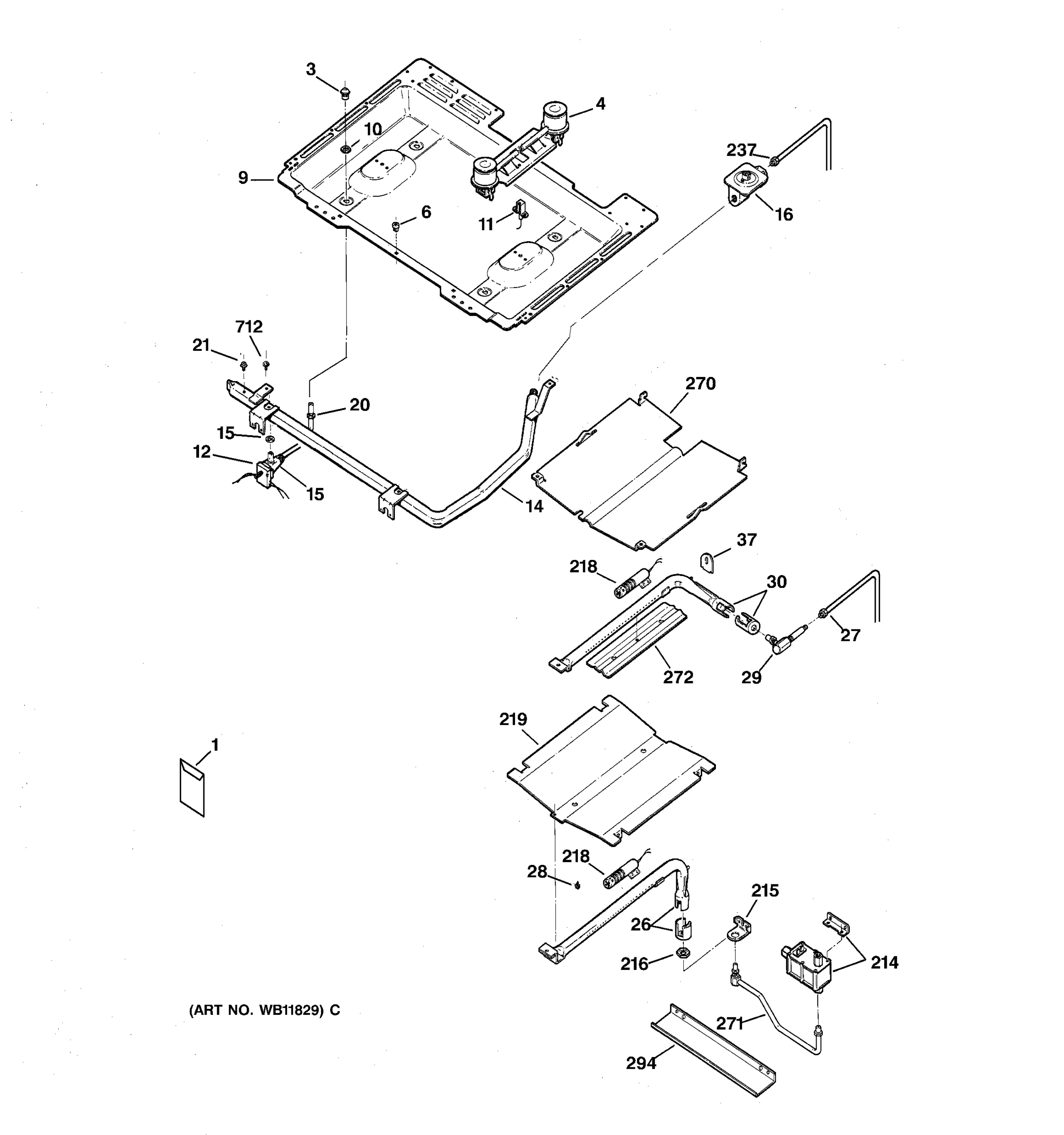 GAS & BURNER PARTS