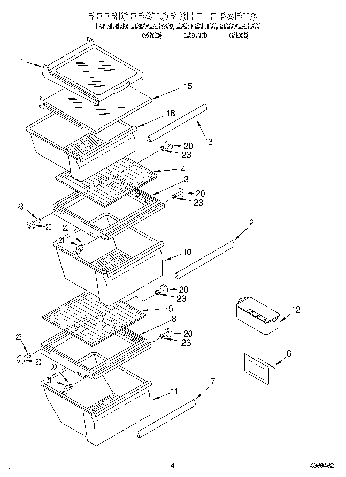 03 - REFRIGERATOR SHELF