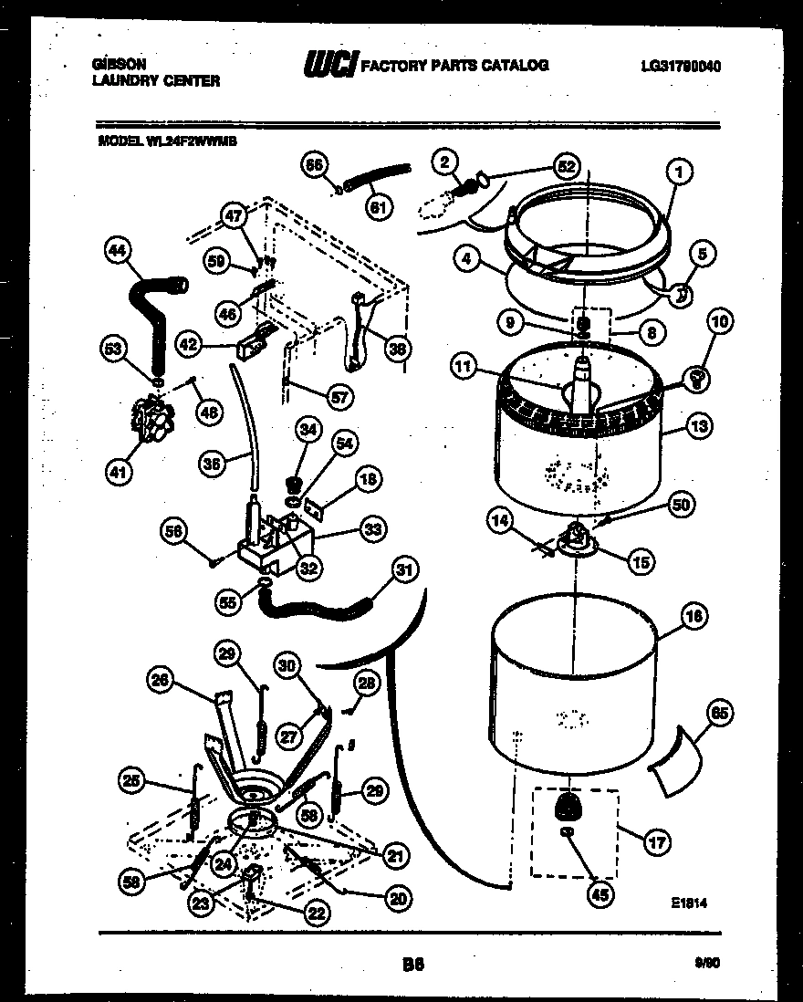 05 - TUB AND WATER INLET