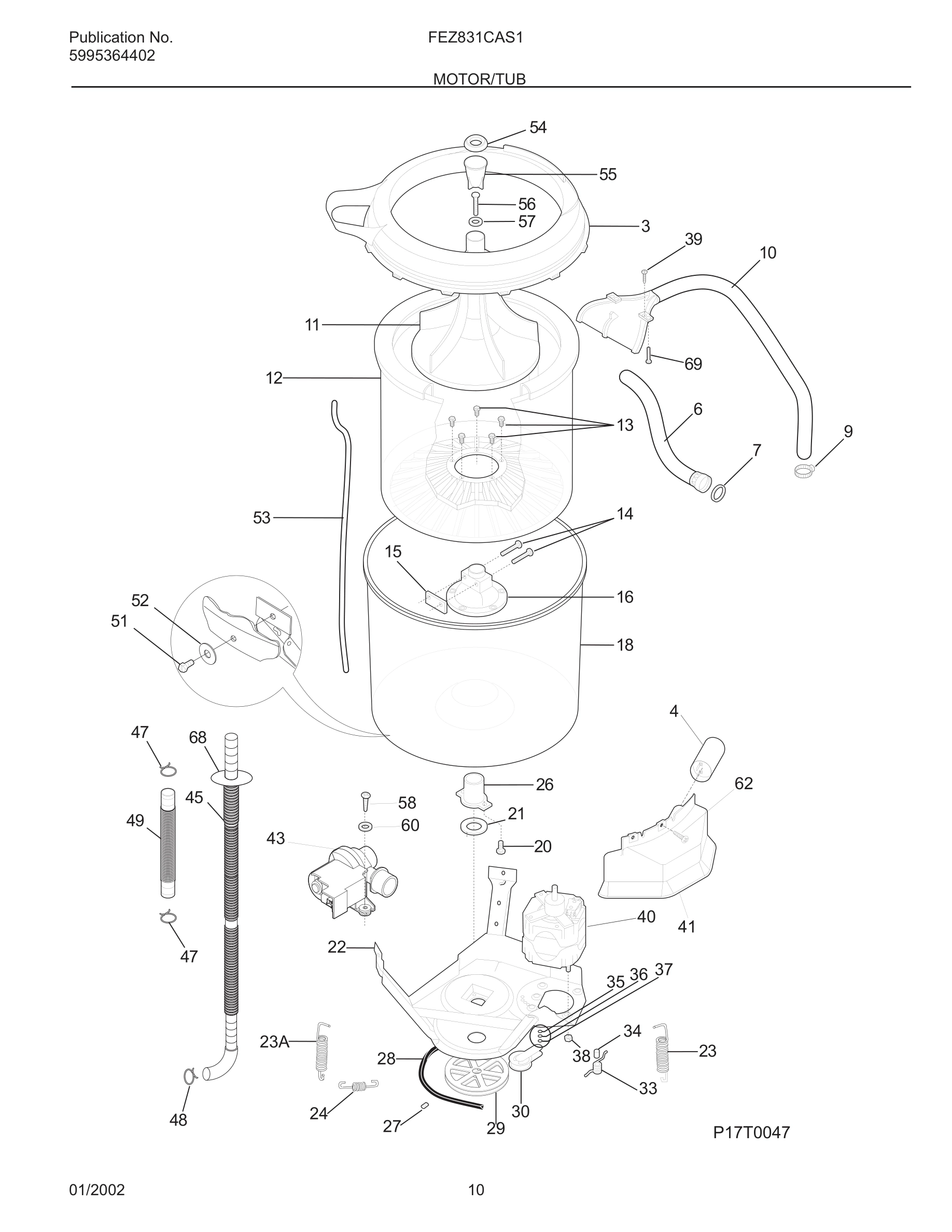 11 - MOTOR/TUB