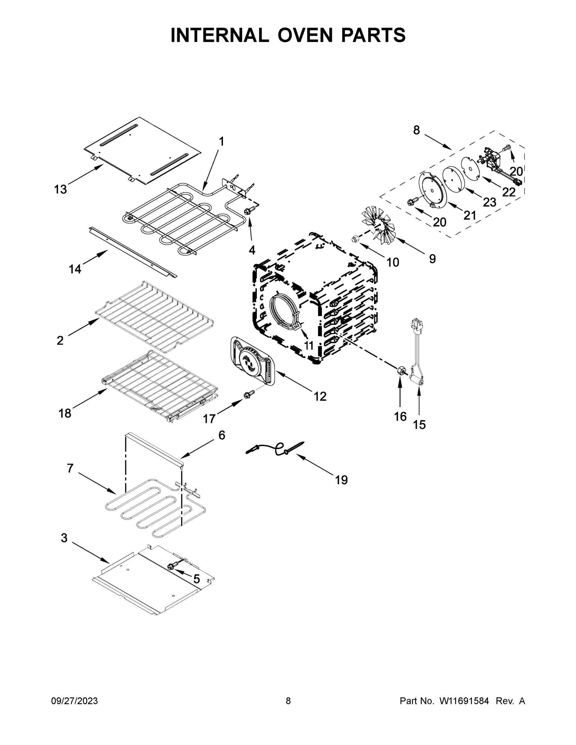 05 - INTERNAL OVEN PARTS