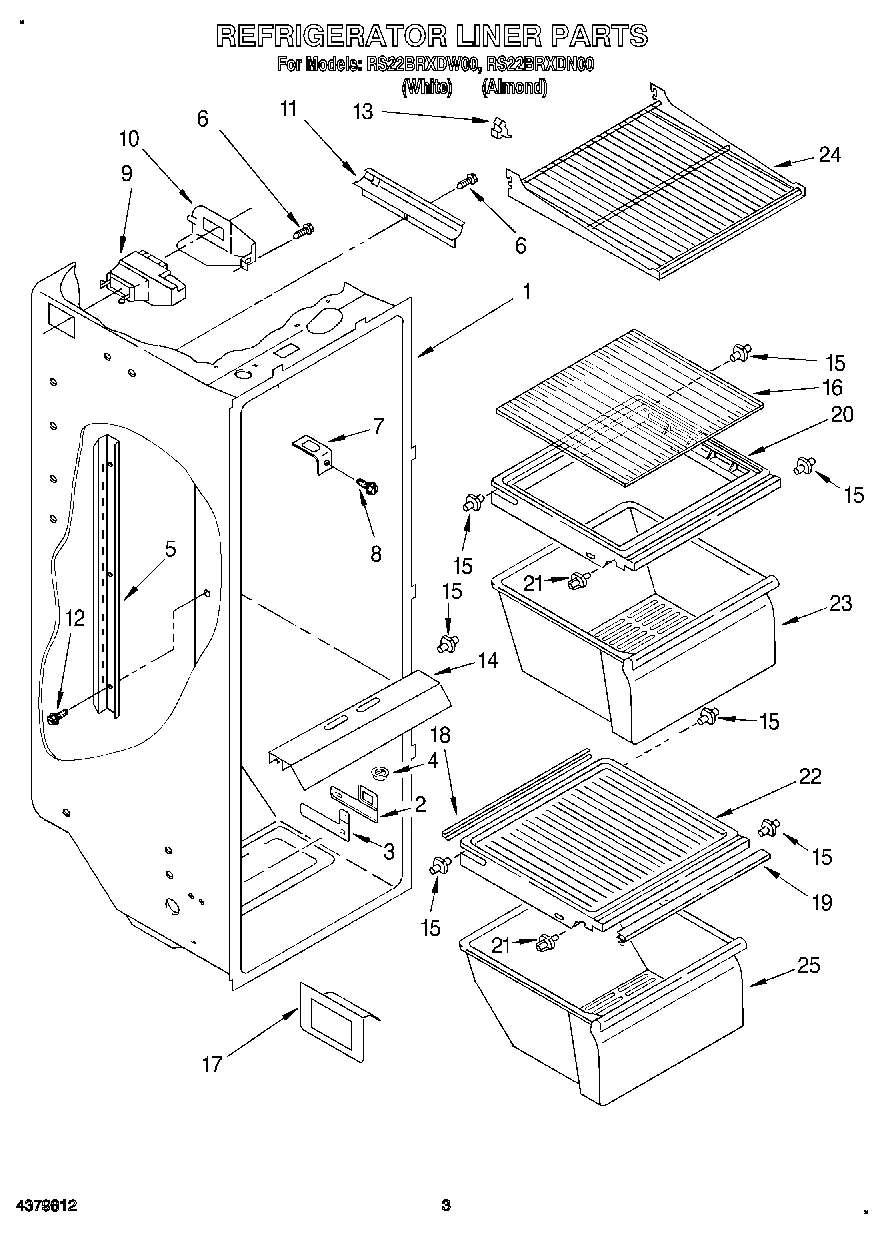 02 - REFRIGERATOR LINER