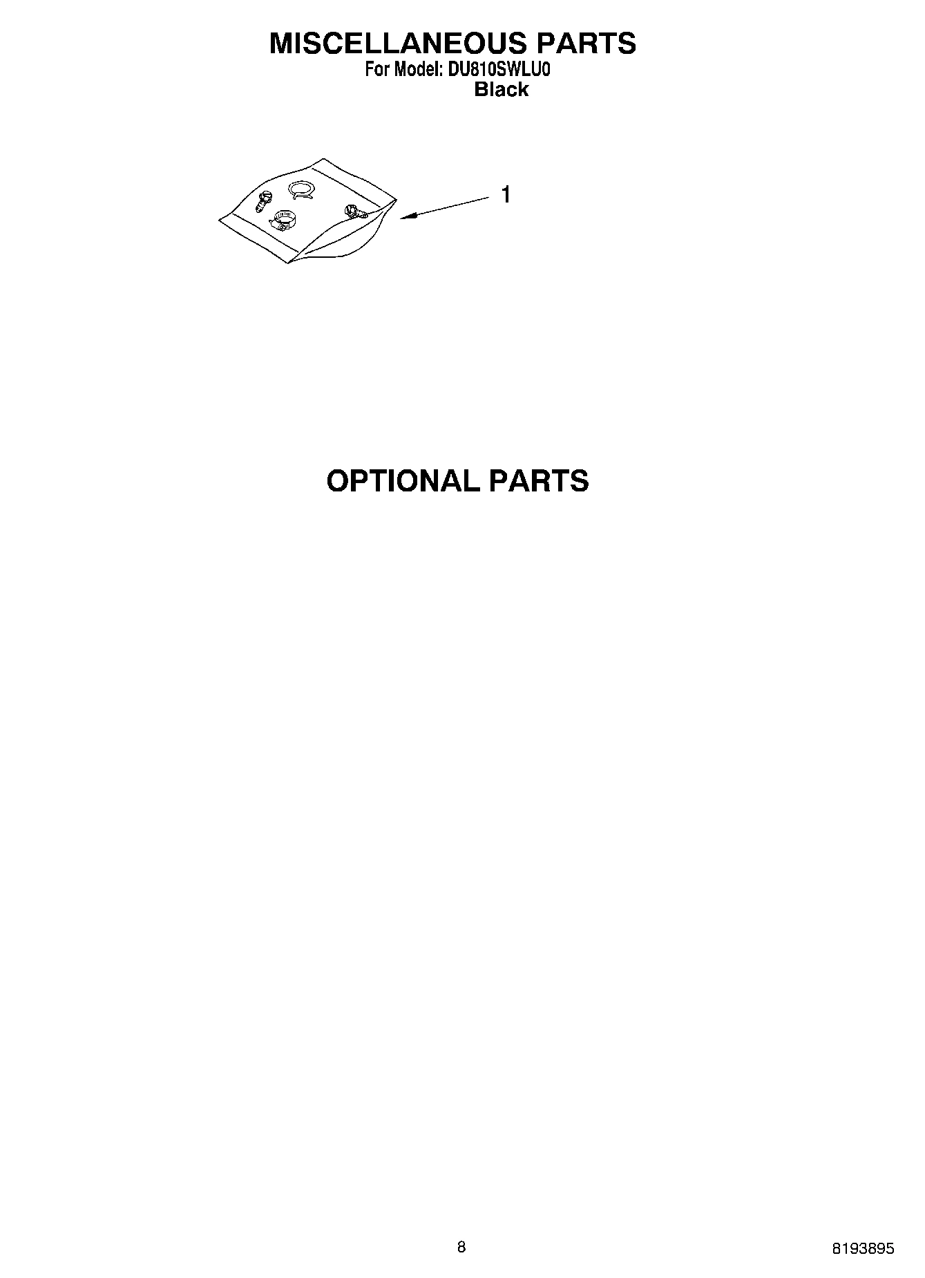 07 - OPTIONAL PARTS MISCELLANEOUS PARTS