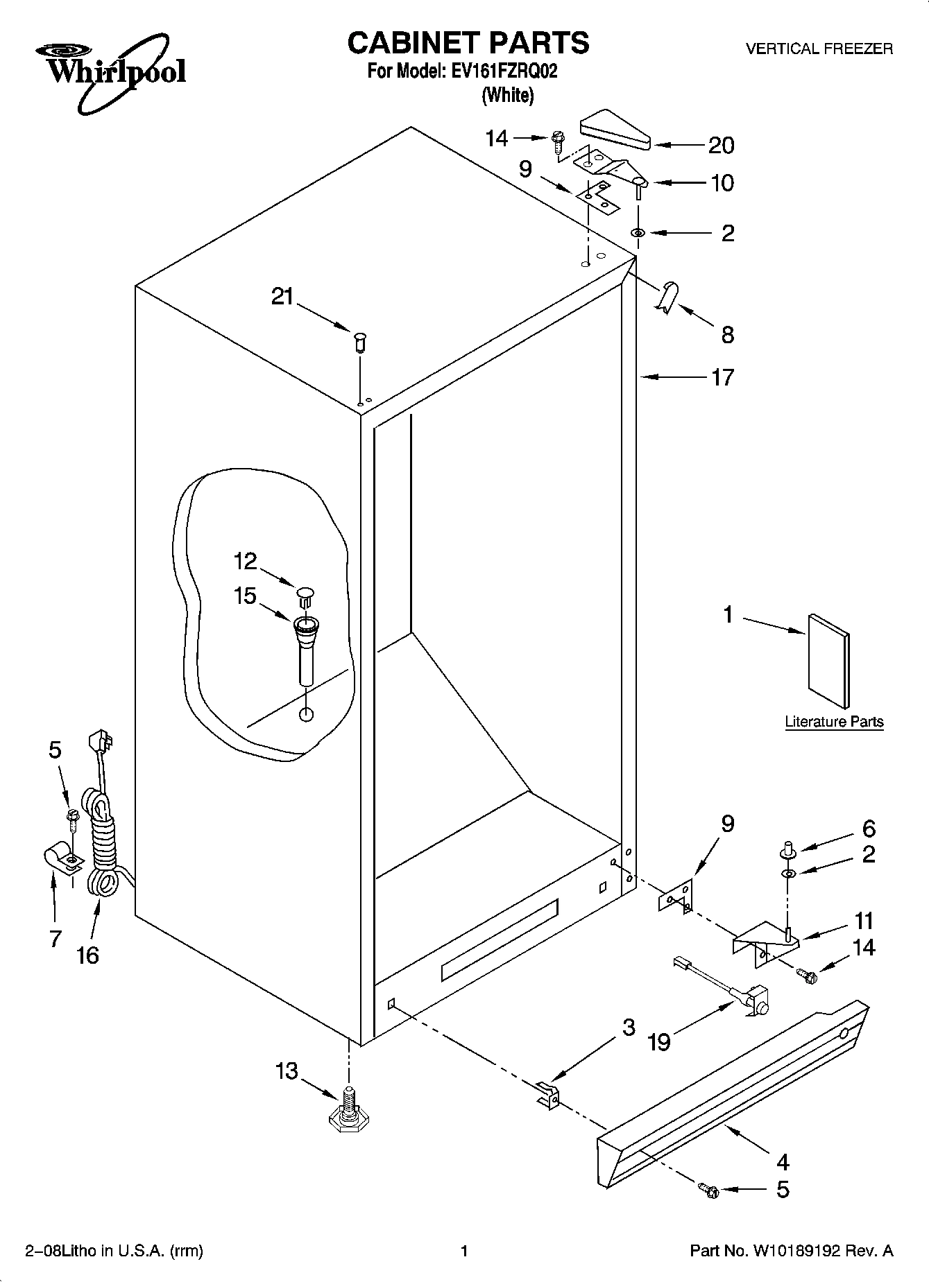01 - CABINET PARTS
