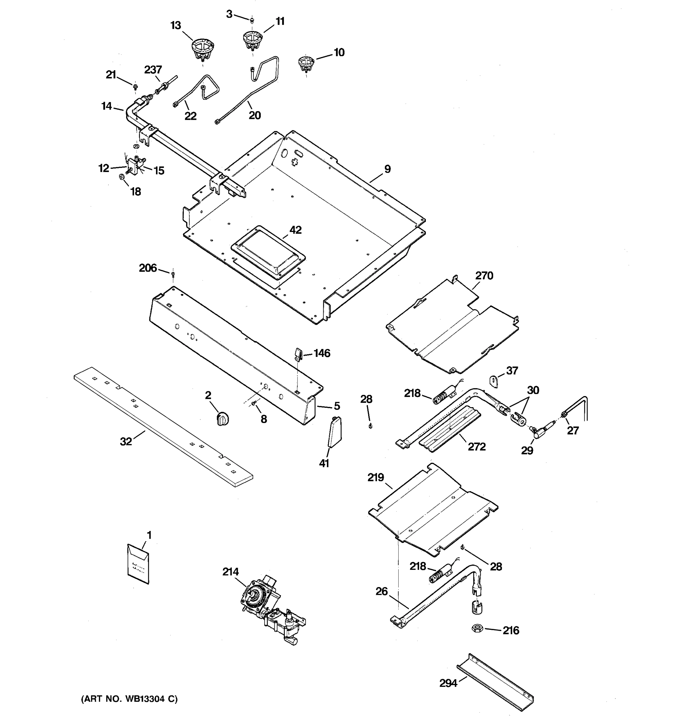 GAS & BURNER PARTS