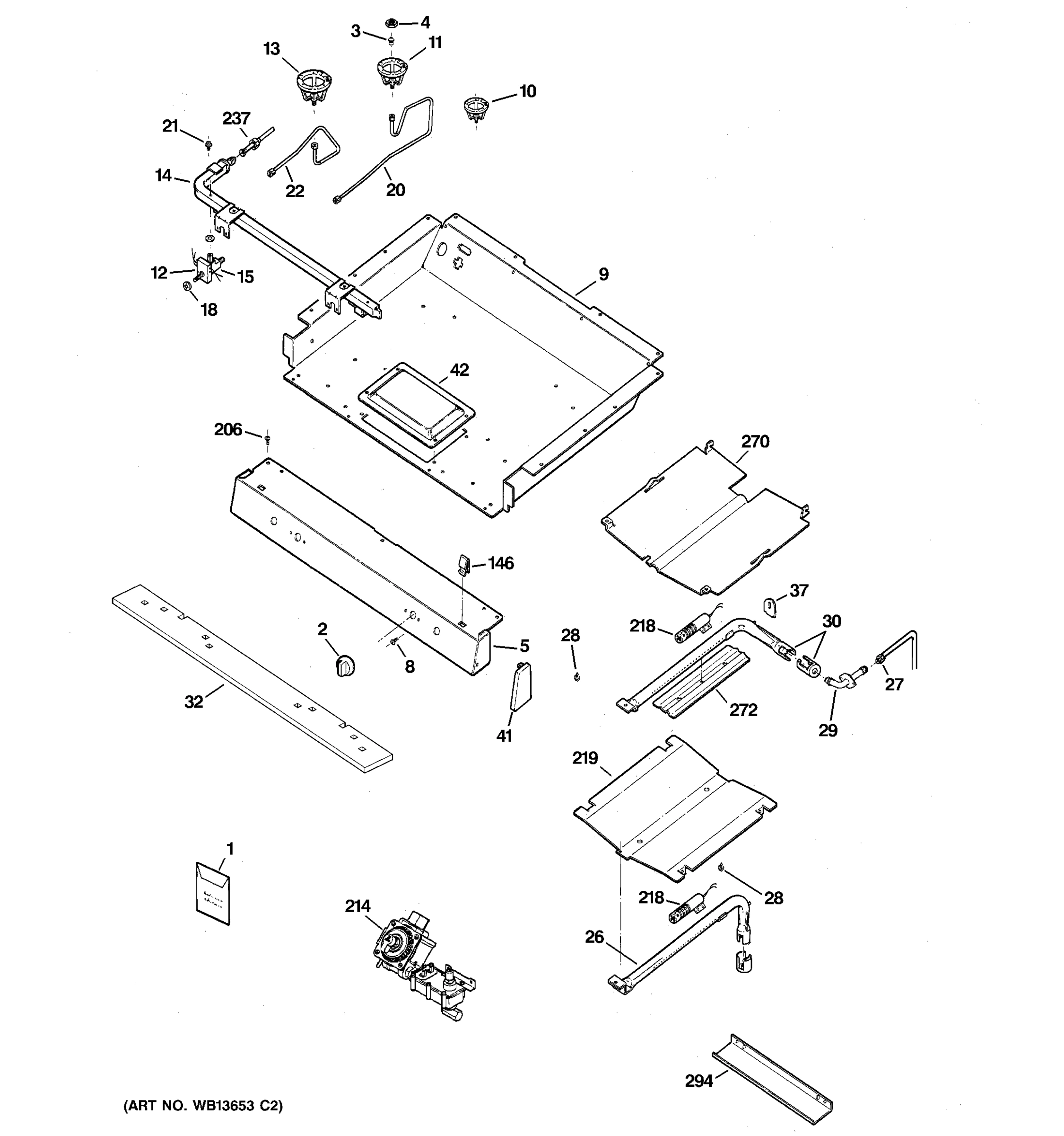 GAS & BURNER PARTS